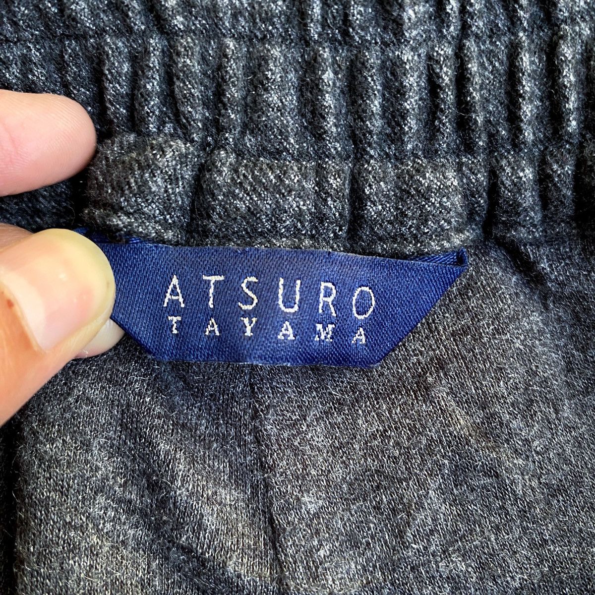 Japanese Brand × Vintage × Yohji Yamamoto Rare Japanese Brand A/T Atsuro Tayama Wide Leg Wool Pants Size US 30 / EU 46 - 5 Thumbnail