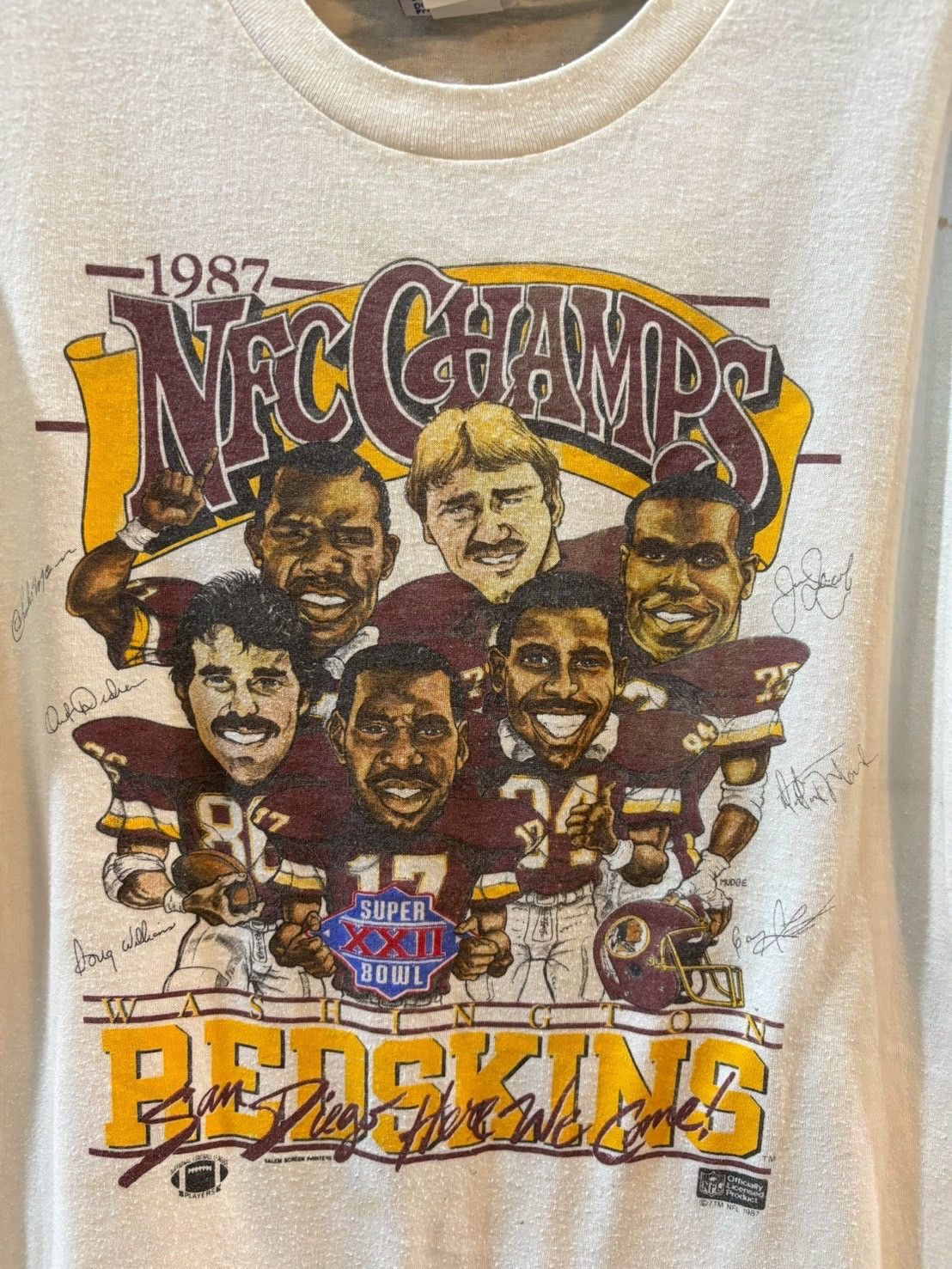 Vintage Vintage NFC Redskins 1987’s Size US L / EU 52-54 / 3 - 6 Thumbnail