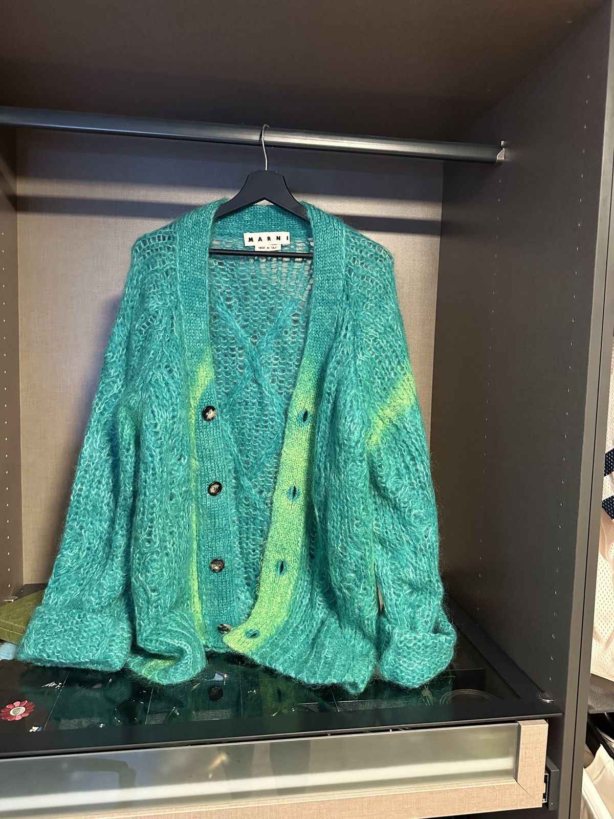 Marni Marni Mohair Cardigan Size US L / EU 52-54 / 3 - 1 Thumbnail