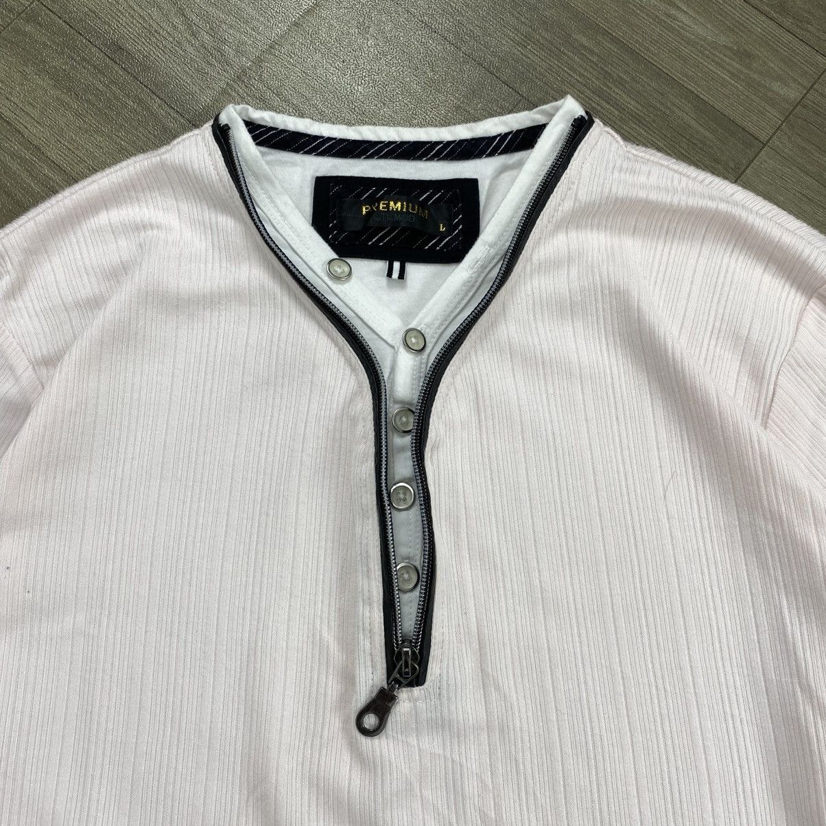 Japanese Brand 2000s Japanese Double Layers Beauty Beast Goa Lgb LongSleeve Size US L / EU 52-54 / 3 - 3 Thumbnail