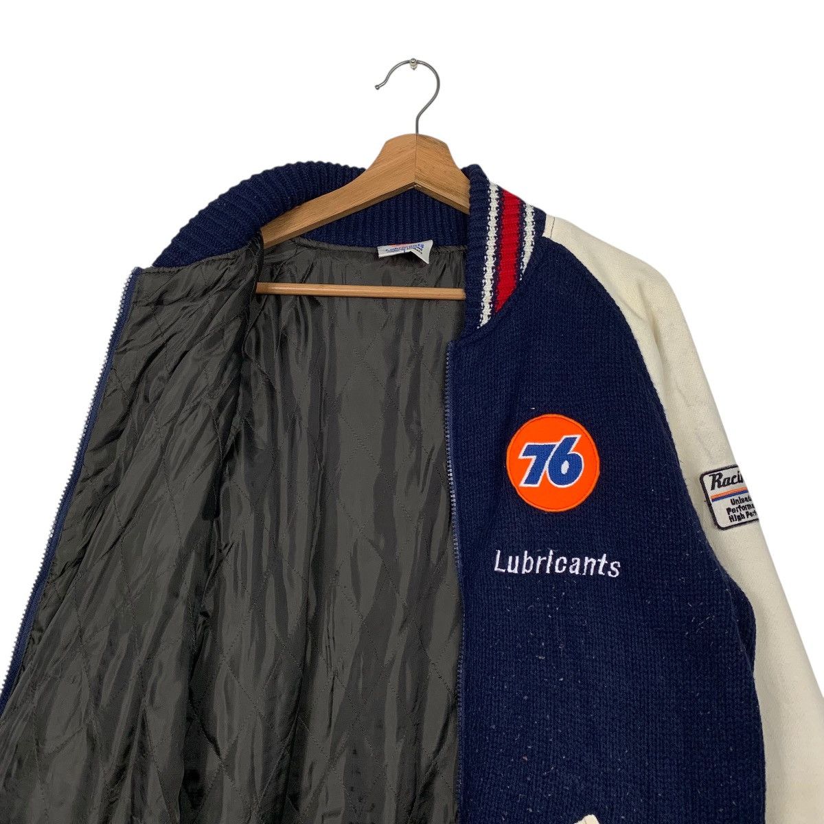 Japanese Brand Union Lubricant 76 Varsity Jacket Size US M / EU 48-50 / 2 - 10 Thumbnail