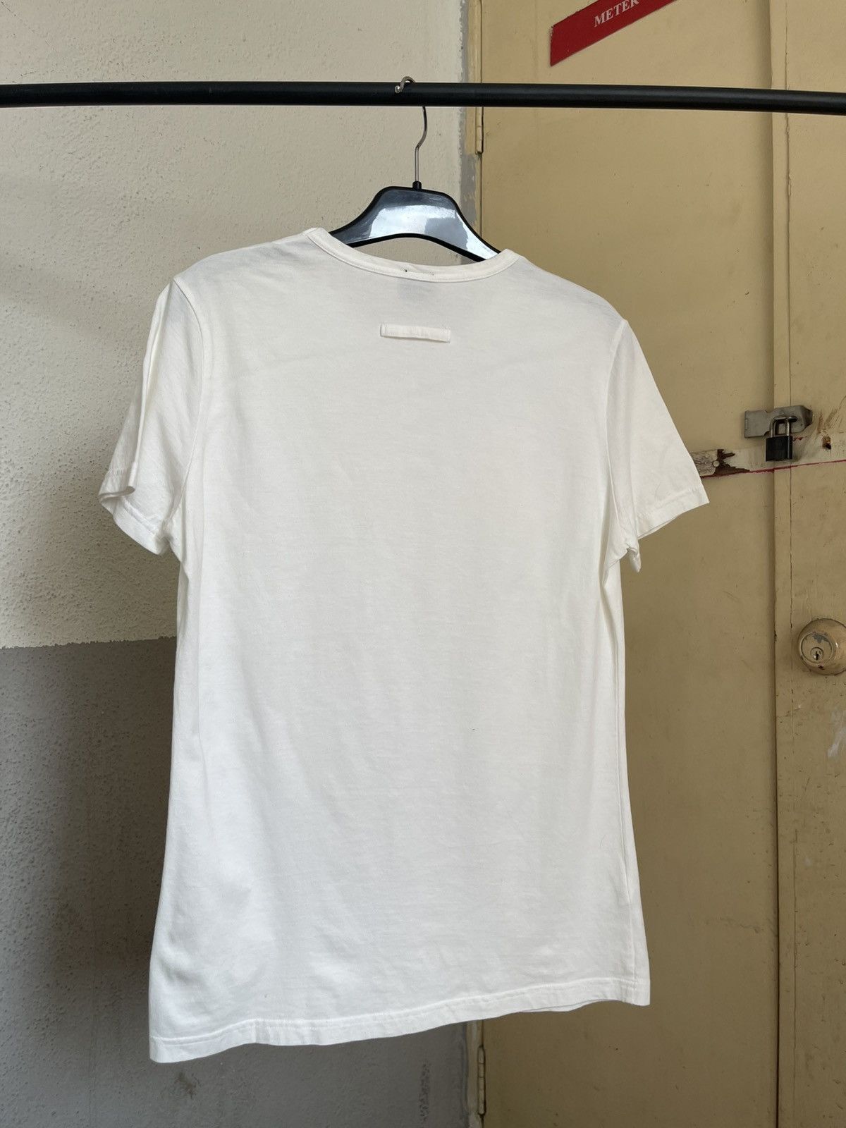 Jean Paul Gaultier Jean Paul Gaultier Homme Web Distressed Paint Logo T Shirt Size US M / EU 48-50 / 2 - 6 Thumbnail