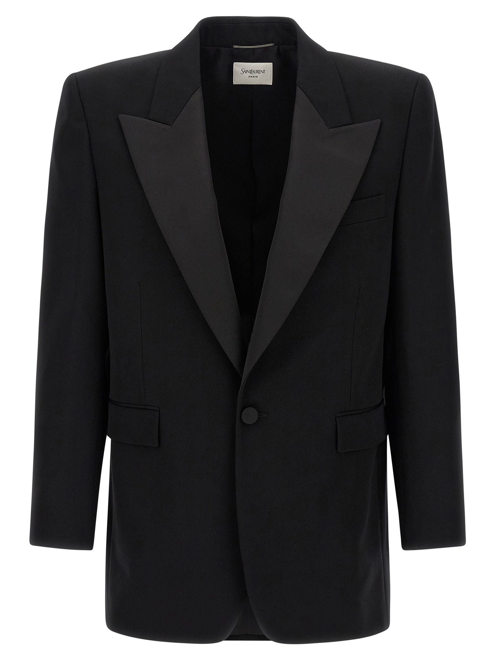 Saint Laurent Paris 'Smoking' Blazer Size 50R - 1 Thumbnail