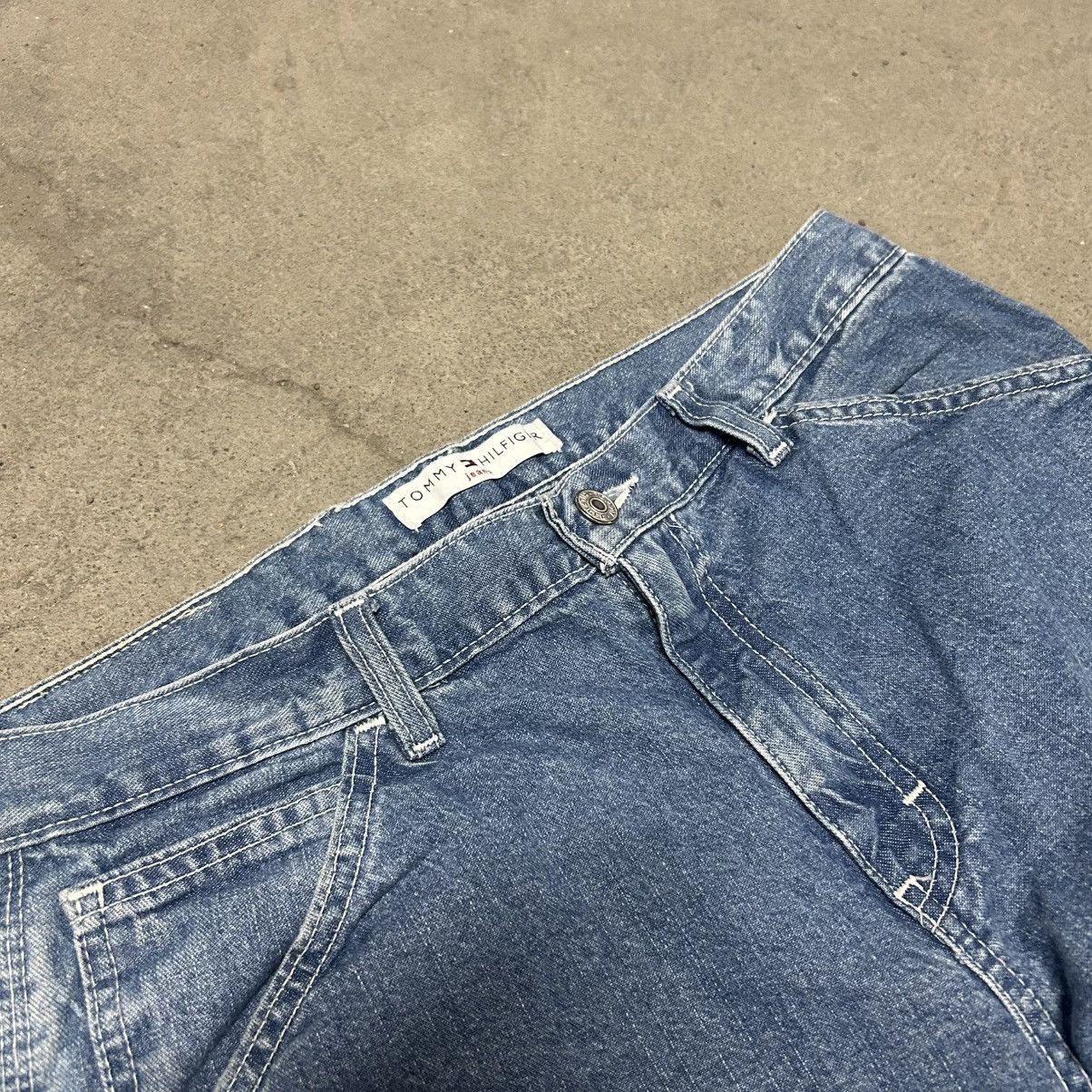 Tommy Hilfiger × Vintage 2000s Tommy Hilfiger Y2K Carpenter Denim Jeans Size US 32 / EU 48 - 2 Thumbnail