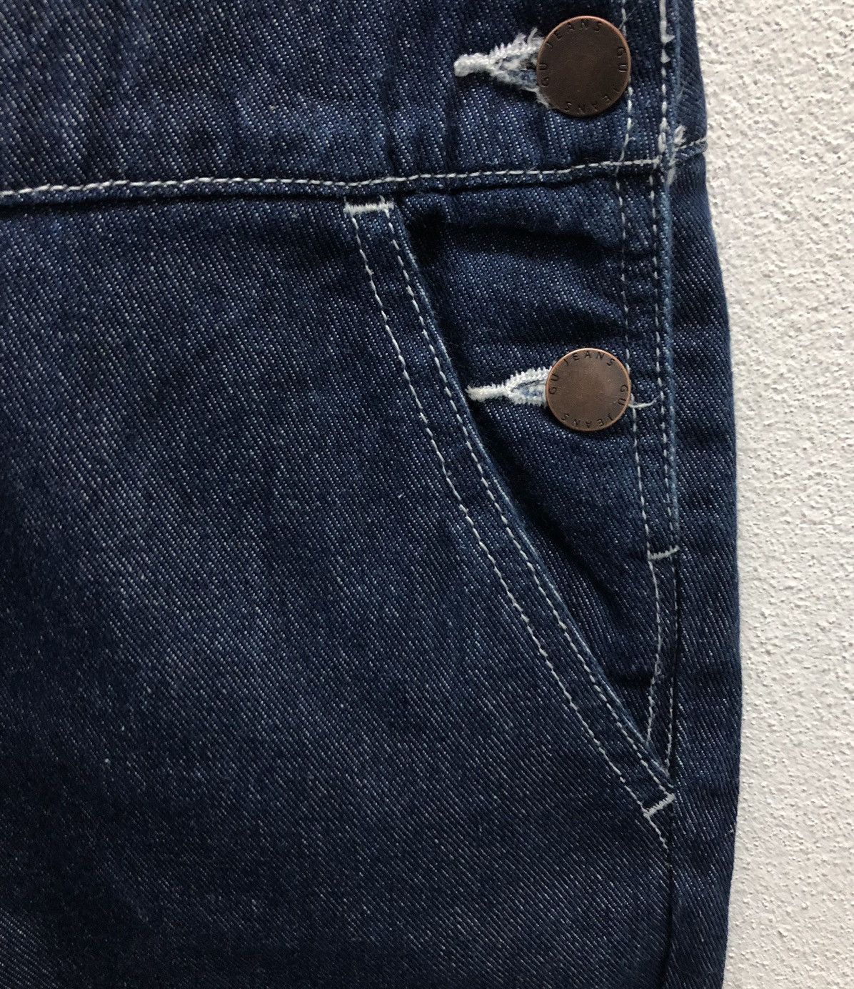 GU Vintage Gu Overalls Size 29" - 8 Thumbnail