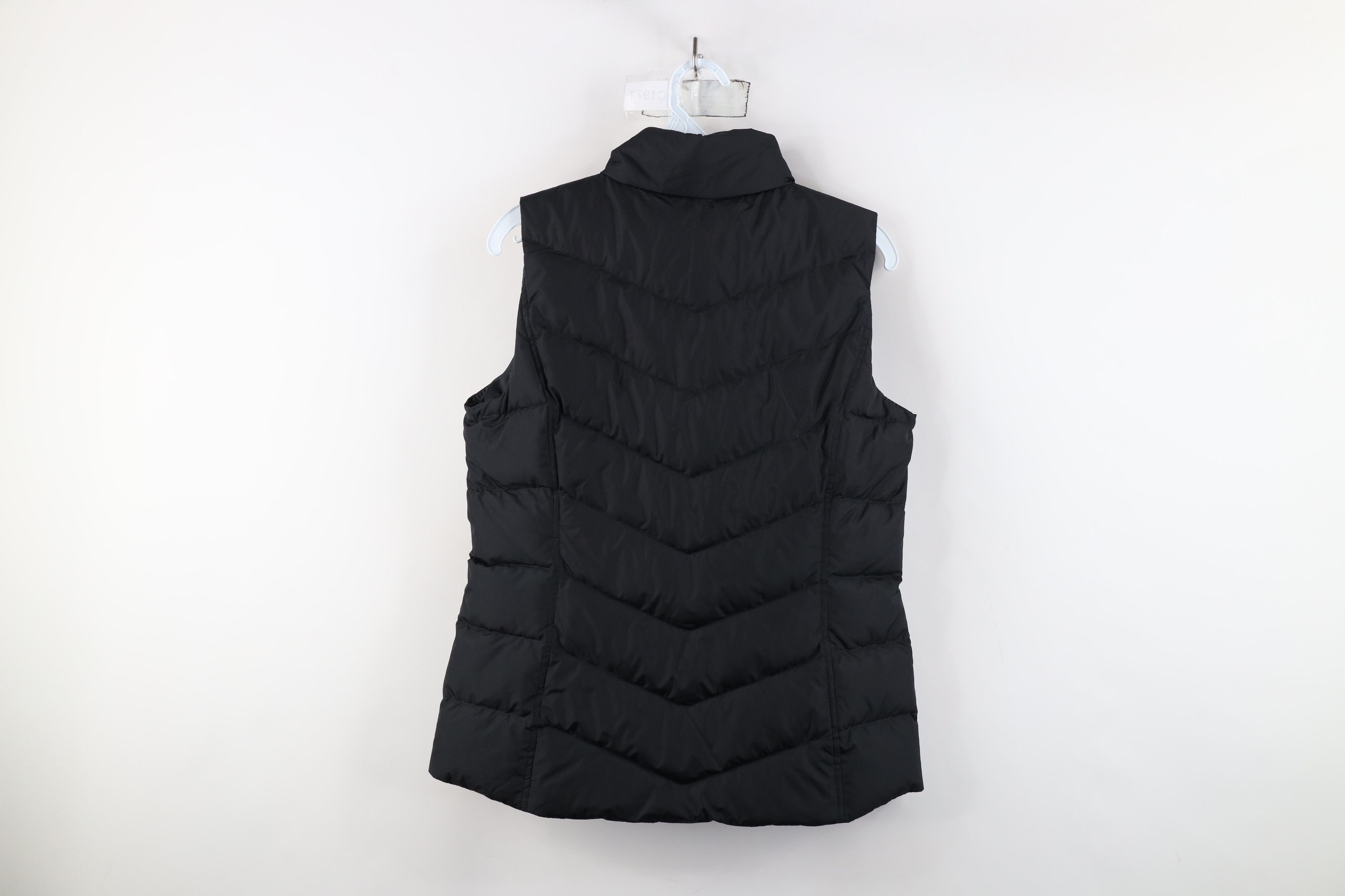 Lands' End × Vintage New Lands End Duck Down 600 Fill Puffer Vest Jacket Black Size XS / US 0-2 / IT 36-38 - 10 Thumbnail