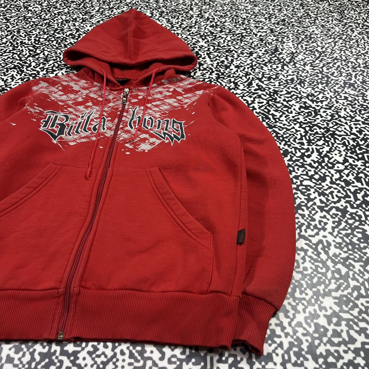 Billabong Vintage Y2K Billabong Surf Affliction Style Retro Zip Hoodie Size US L / EU 52-54 / 3 - 10 Thumbnail