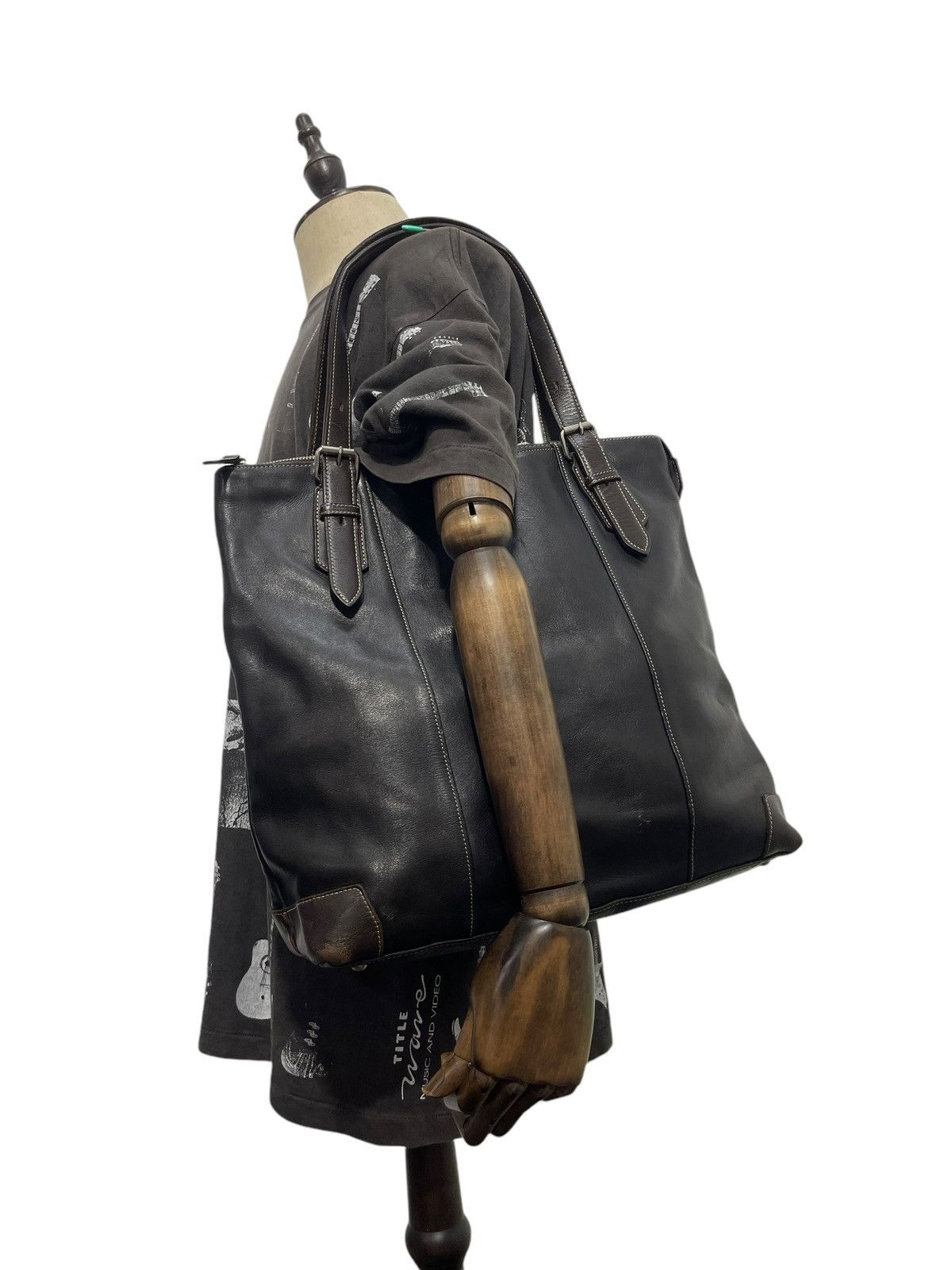 Genuine Leather Full Leather Ultima Tokyo Shoulder Bag 4🟩 Size ONE SIZE - 2 Thumbnail