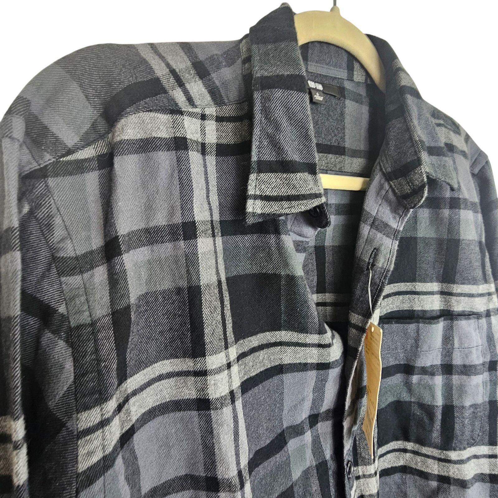 Uniqlo Uniqlo Womens Plaid Flannel Shirt L Gorpcore Casual Grunge Size L / US 10 / IT 46 - 5 Thumbnail