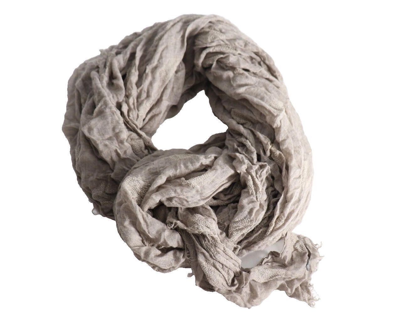 Faliero Sarti Faliero Sarti 37" x 37" Beige Brown Studded Scarf AS IS Size ONE SIZE - 1 Thumbnail