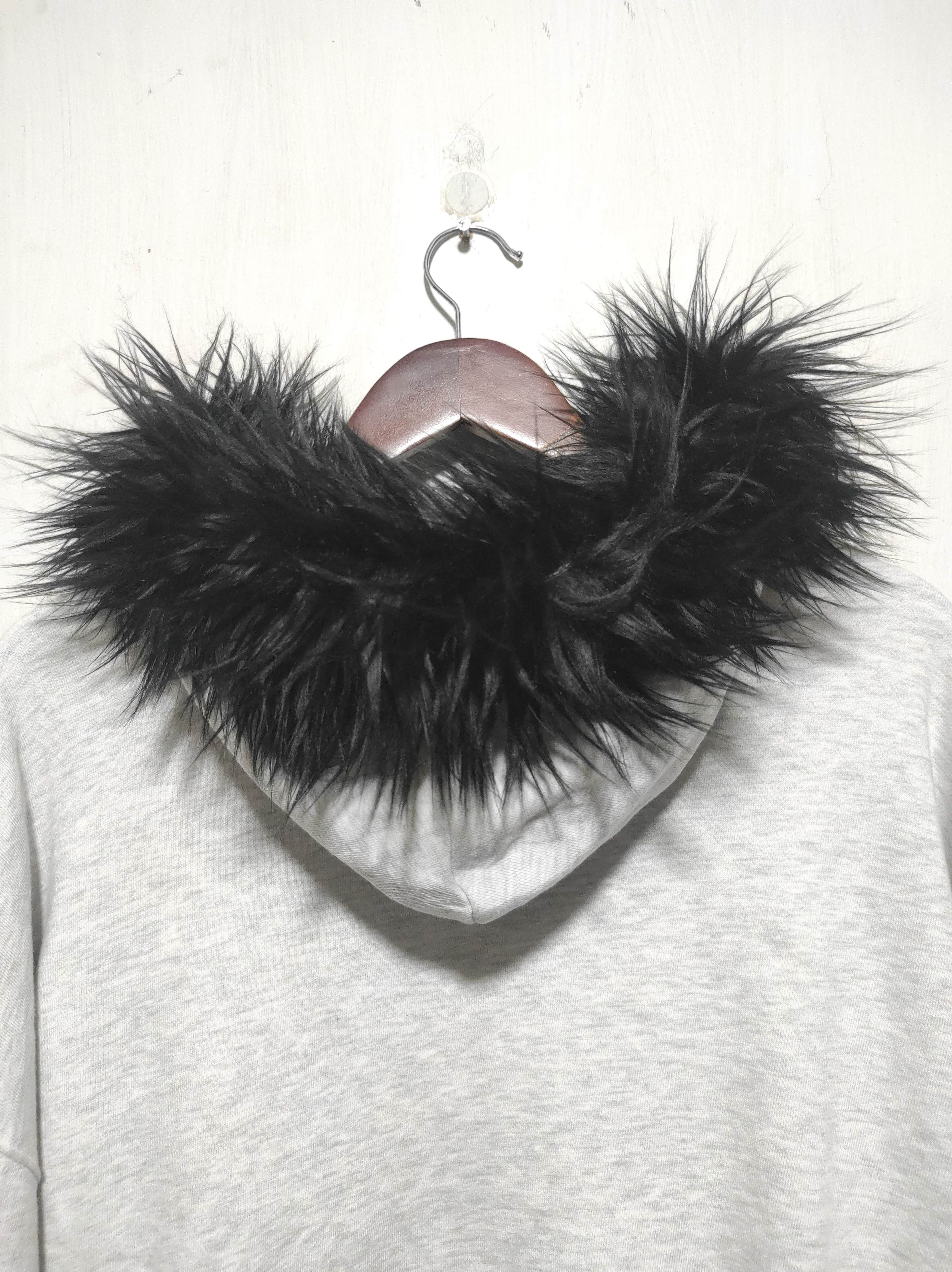 Hysteric Glamour Our Studio Crop Double Zipper Fur Hoodie i6w9 lgb style Size US L / EU 52-54 / 3 - 12 Thumbnail