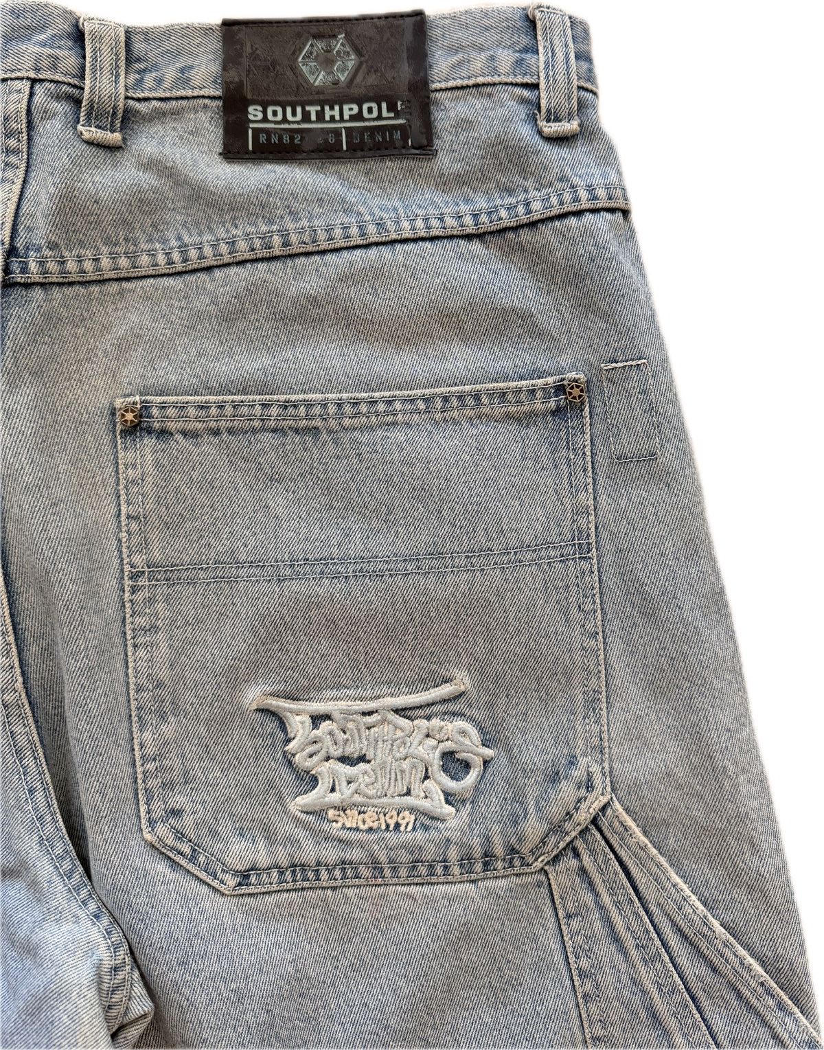 Southpole Vintage Southpole Spelled Out Jorts Size US 38 / EU 54 - 3 Thumbnail