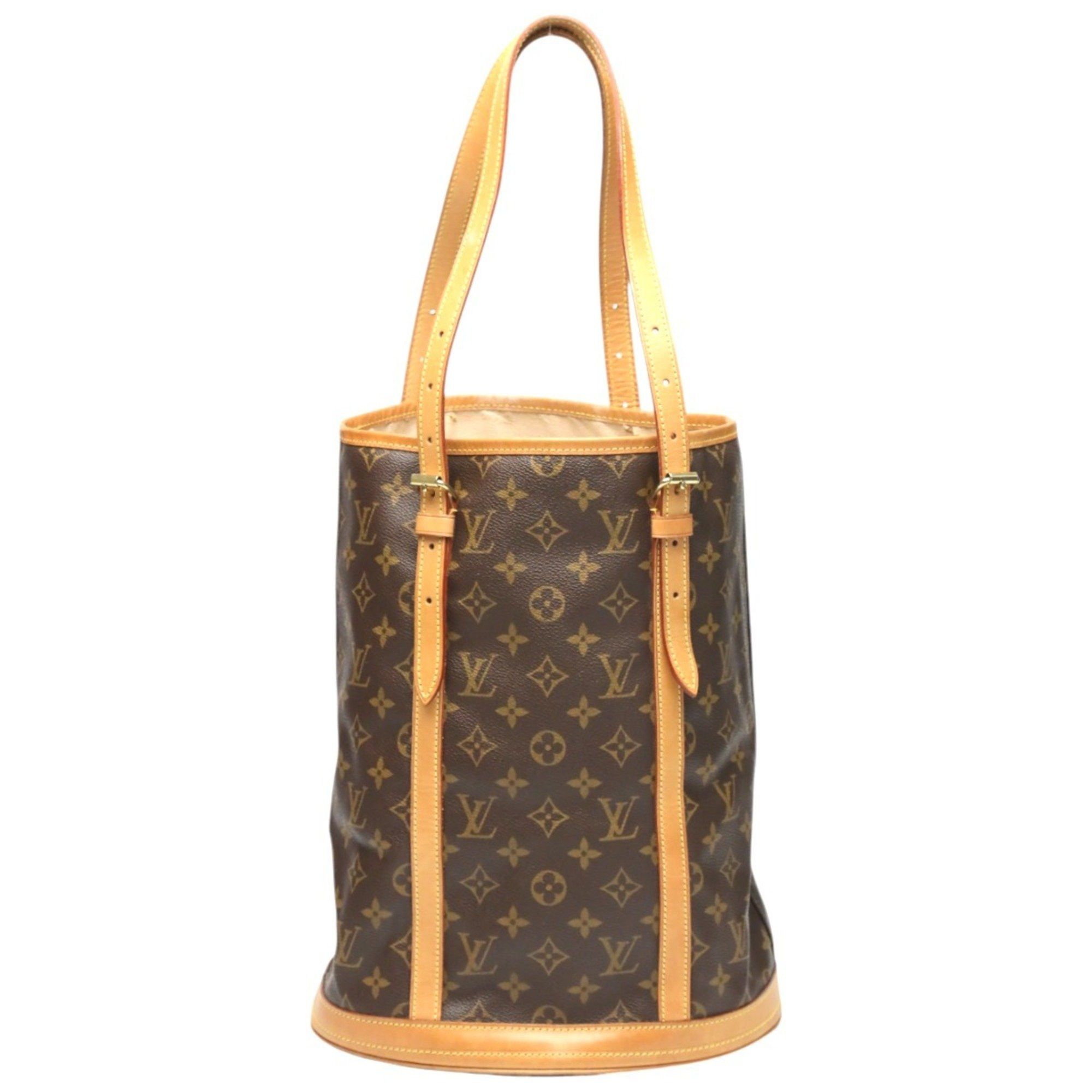 Louis Vuitton Louis Vuitton Shoulder Bag Bucket GM Monogram Tote Canvas M42236 Brown Size ONE SIZE - 1 Thumbnail