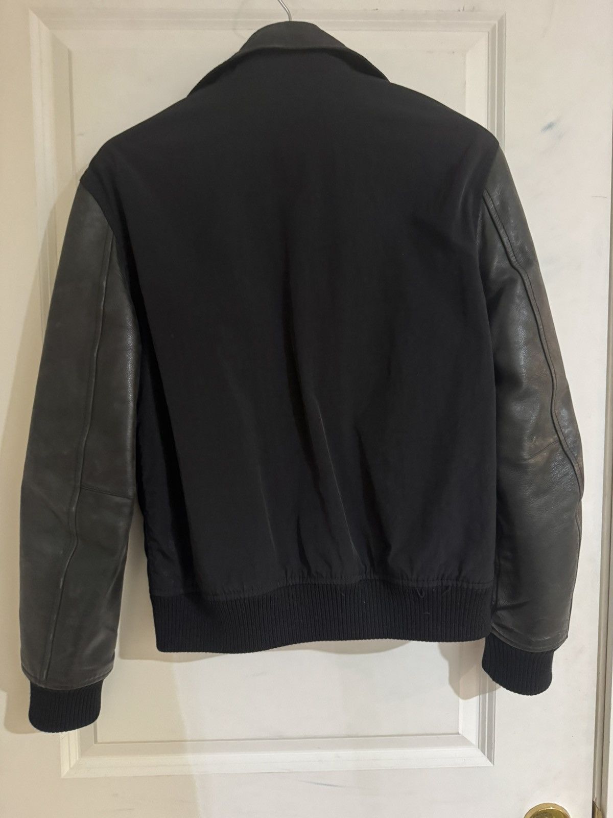 Acne Studios Acne Studios Leather Nylon Bomber Size US S / EU 44-46 / 1 - 2 Thumbnail