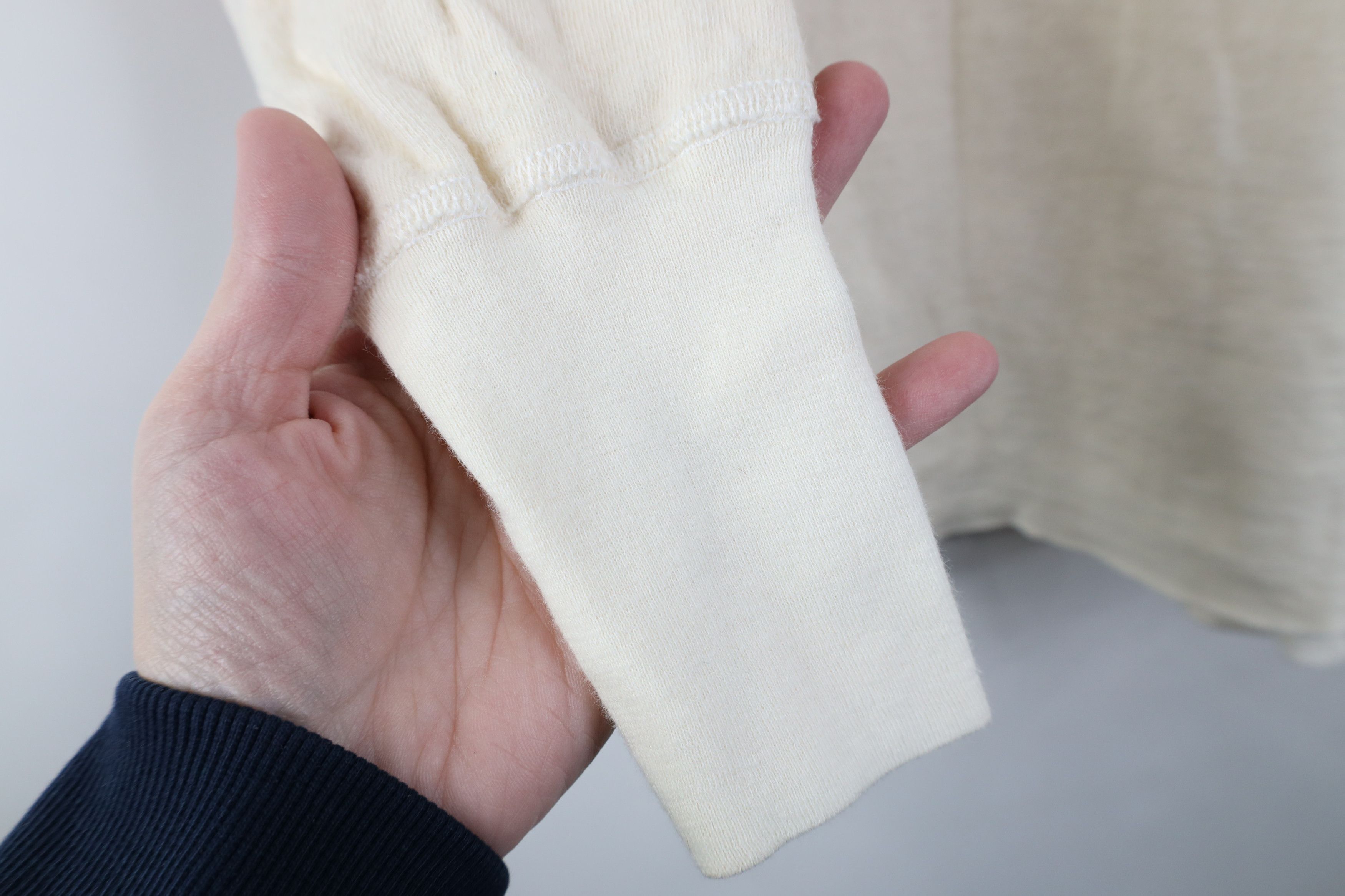 Vintage Vintage 70s Double Wall Thermal Knit Wool Blend T-Shirt USA Size US M / EU 48-50 / 2 - 5 Thumbnail