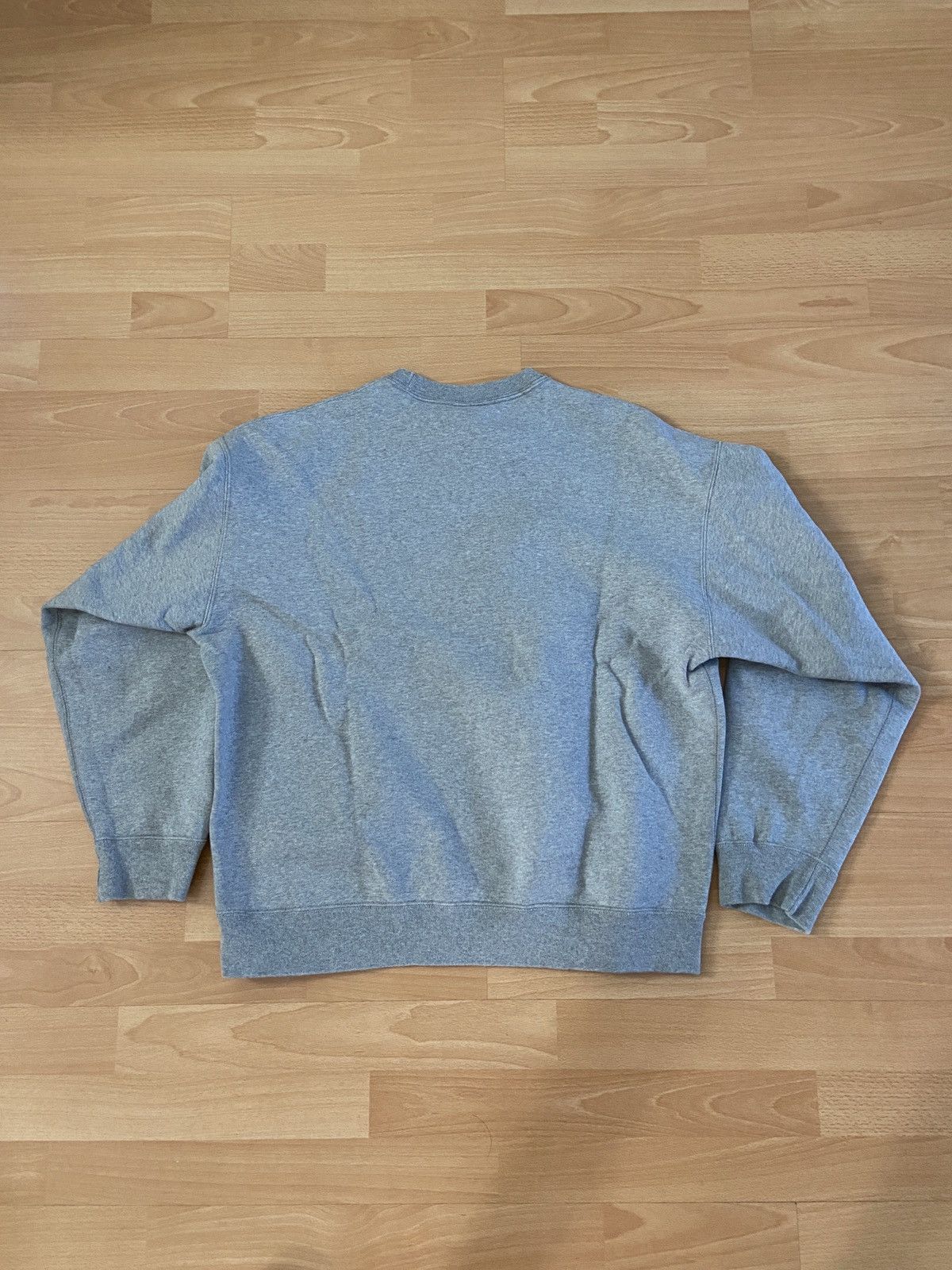 Nike Nike Grey Crew Sweatshirt Size US L / EU 52-54 / 3 - 2 Thumbnail