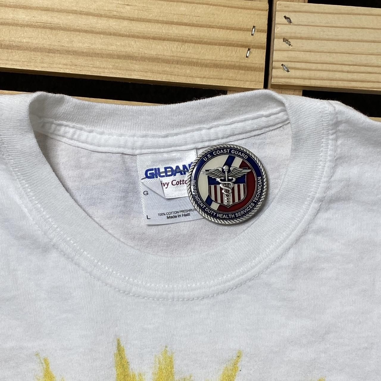 Gildan "The Light of My Life" White Y2K Jesus Art Tee Size Large Size US L / EU 52-54 / 3 - 4 Thumbnail
