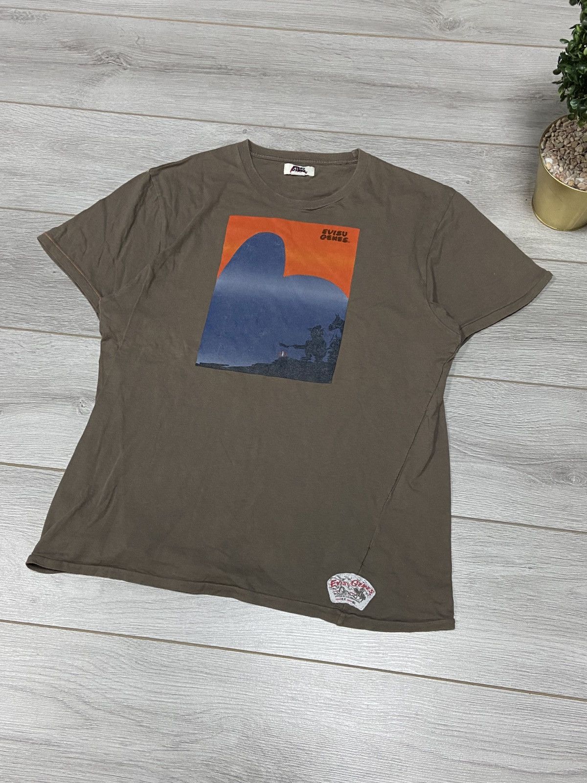 Evisu Evisu genes big print logo seagull vintage Japanese t-shirt Size US S / EU 44-46 / 1 - 3 Thumbnail