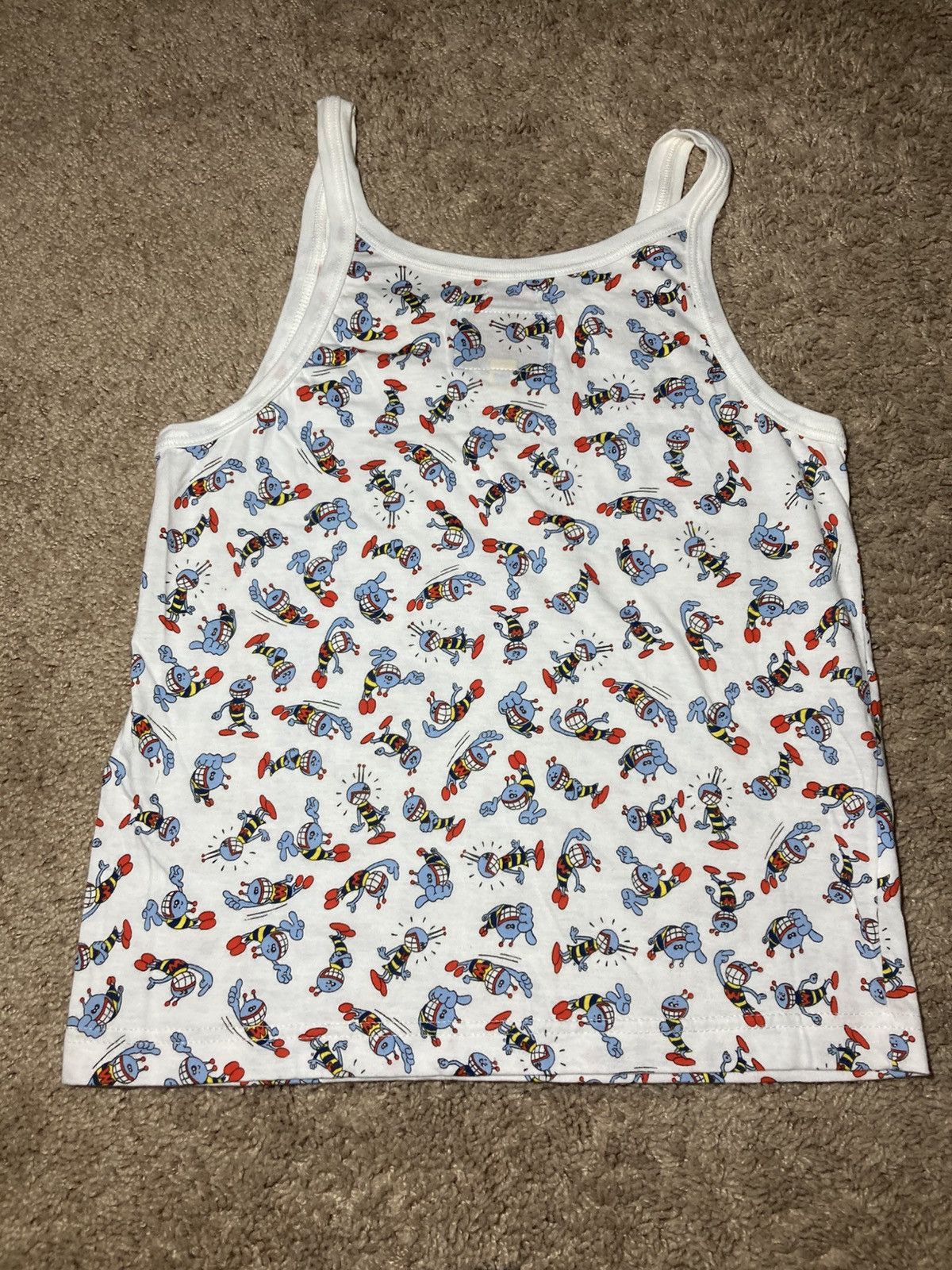 W&LT SS96 W&LT Puk-Puk Tank Top Strap 1996 90s Beirendonck Print Size US S / EU 44-46 / 1 - 5 Thumbnail
