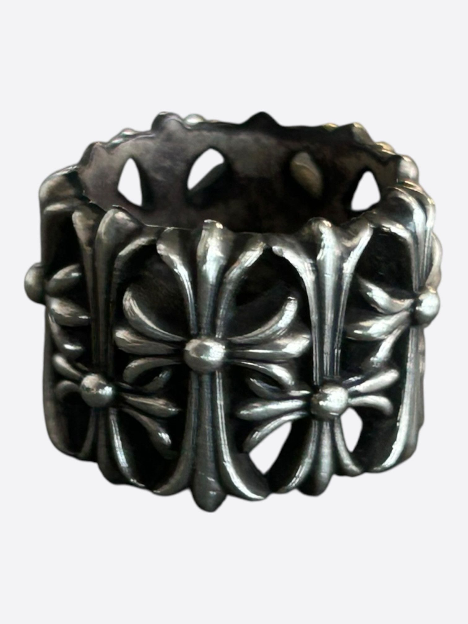 Chrome Hearts Chrome Hearts Silver Cemetery Ring Size ONE SIZE - 2 Thumbnail