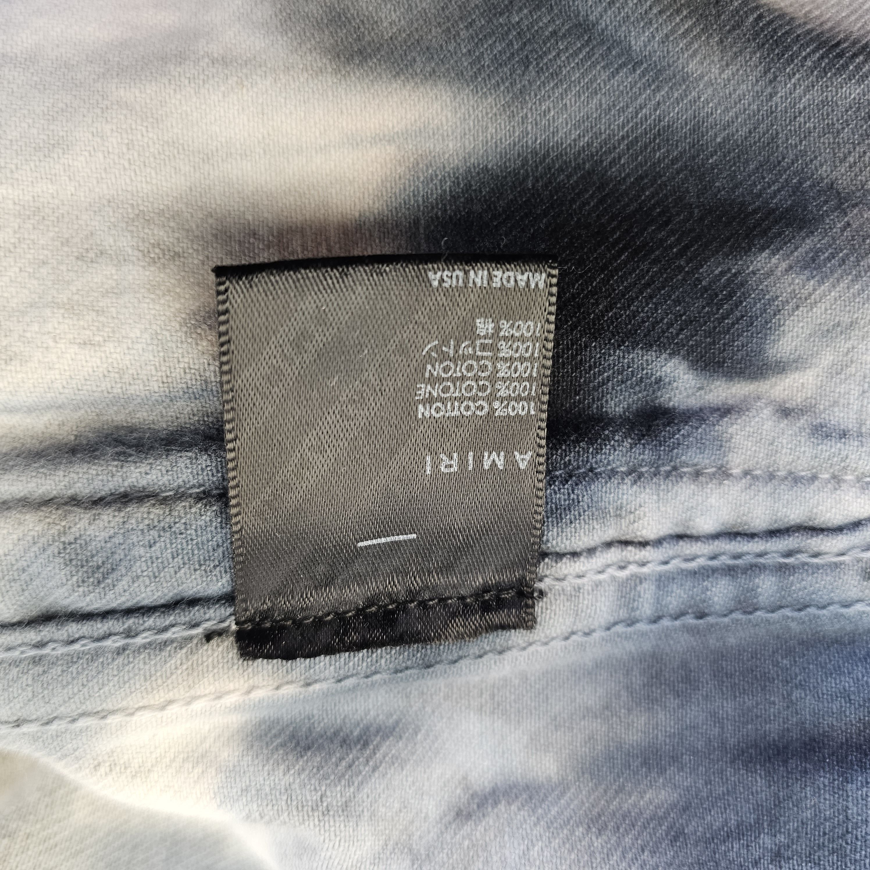 Amiri AMIRI denim jacket new size XS Size US XS / EU 42 / 0 - 6 Thumbnail