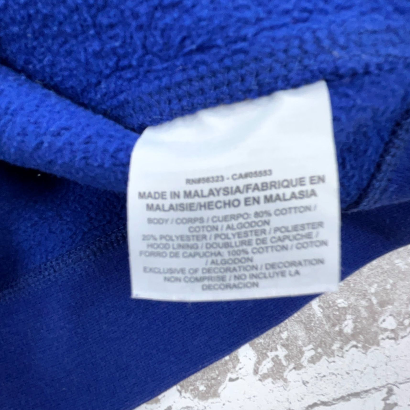 Nike Nike Hoodie Men Medium Blue Sweatshirt Long Sleeve Round Neck Pullover Logo Swoosh Classic Sportswear, All Seasons, Regular Fit, BSC Size US M / EU 48-50 / 2 - 6 Thumbnail