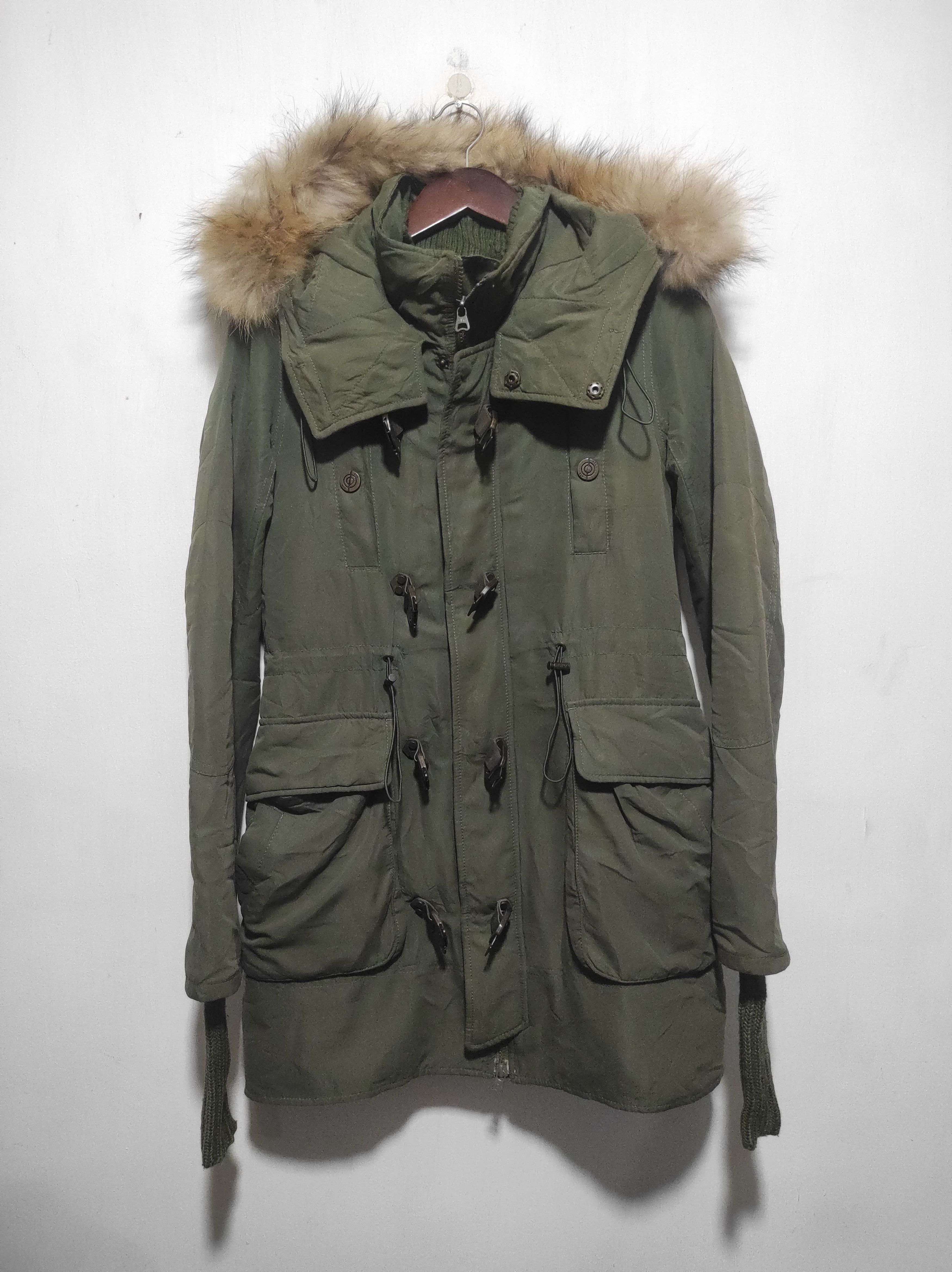 Japanese Brand SLY fur zip hoodie parka jacket LGB style Size US S / EU 44-46 / 1 - 19 Thumbnail