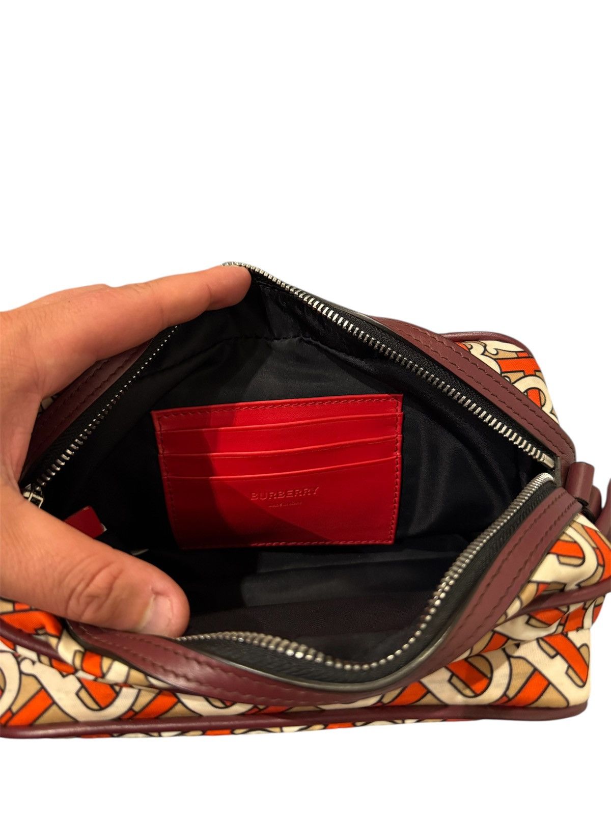 Burberry 🔥1000$ Burberry TB Monogram Nylon Paddy Crossbody Bag Size ONE SIZE - 12 Thumbnail