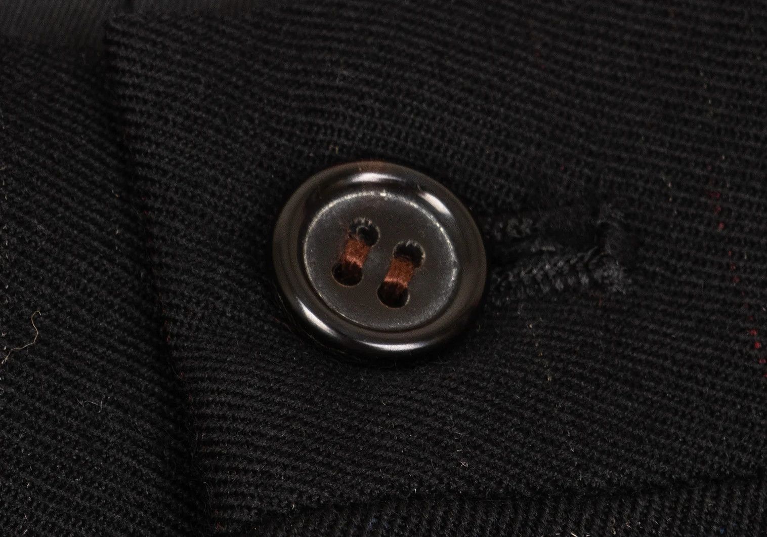 Yohji Yamamoto Yohji Yamamoto Wool Color Nepp Hem Button Pants Size US 38 / EU 54 - 5 Thumbnail