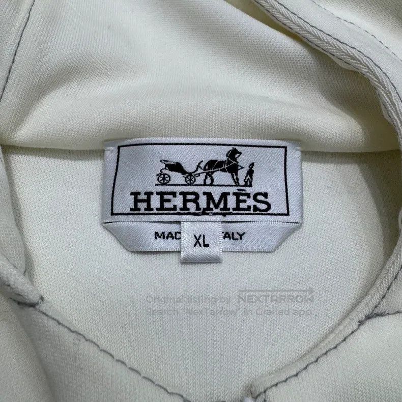 Hermes Hermes Drawstring Hoodie Size US XL / EU 56 / 4 - 2 Thumbnail