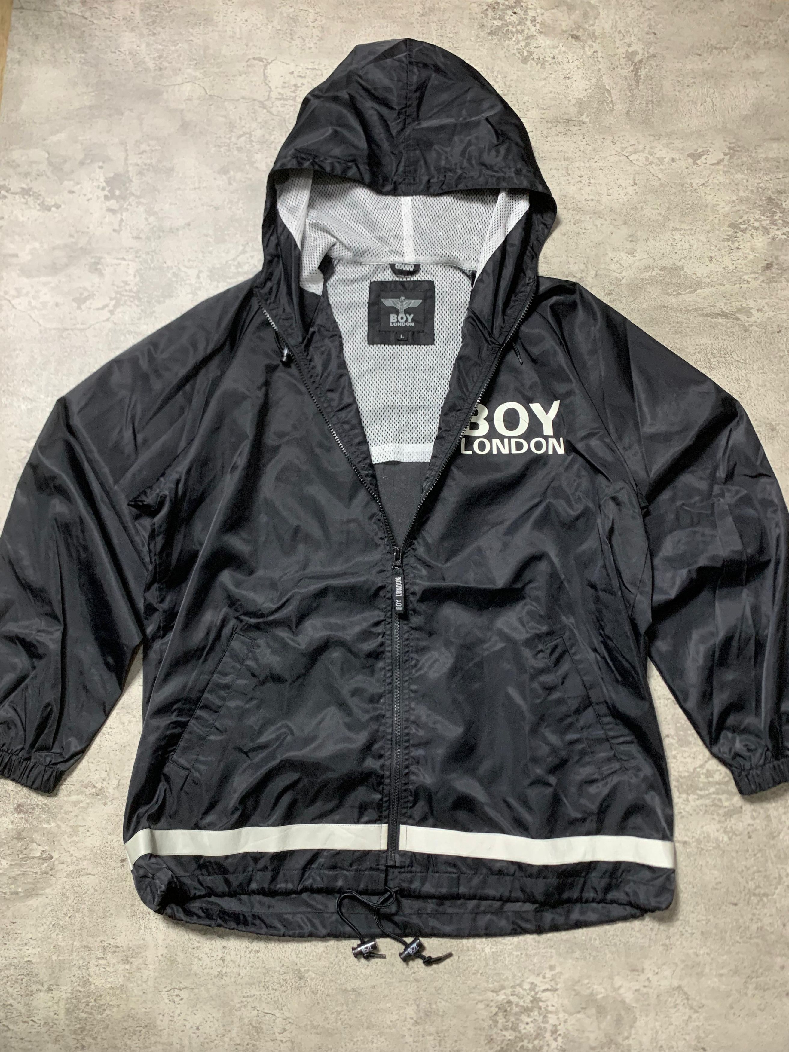 Boy London 2000s Boy London - Black Jacket Big Logo Rare Boy London Size US L / EU 52-54 / 3 - 6 Thumbnail