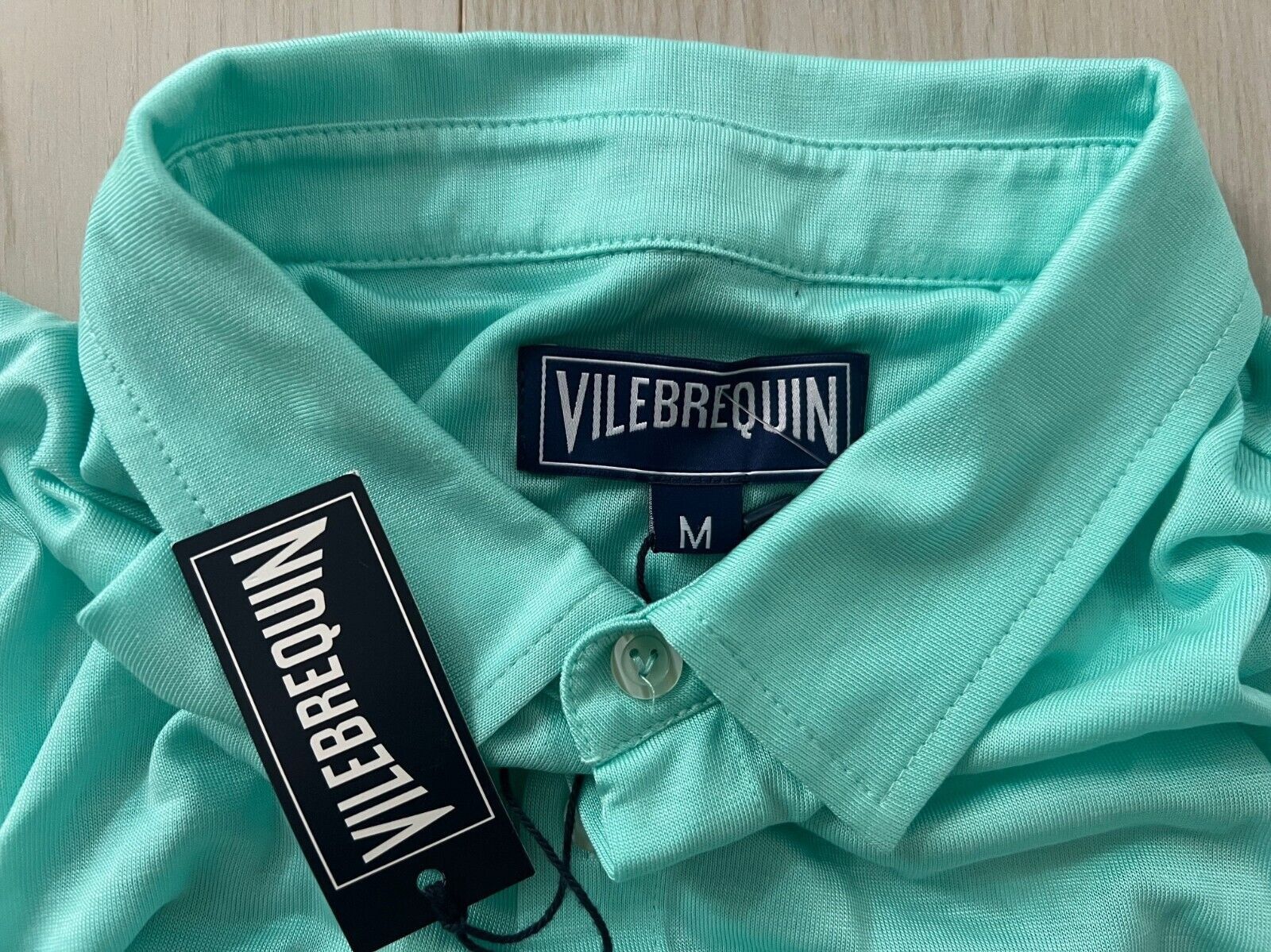Vilebrequin Vilebrequin Lyocell Long Sleeves Shirt Lagon ( M ) Size US M / EU 48-50 / 2 - 7 Thumbnail