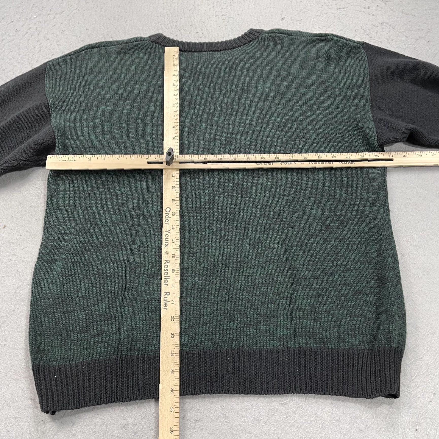 Croft & Barrow VINTAGE Croft & Barrow Sweater Mens L Green Argyle Diamond 100% Cotton Crewneck 90s Size US L / EU 52-54 / 3 - 6 Thumbnail