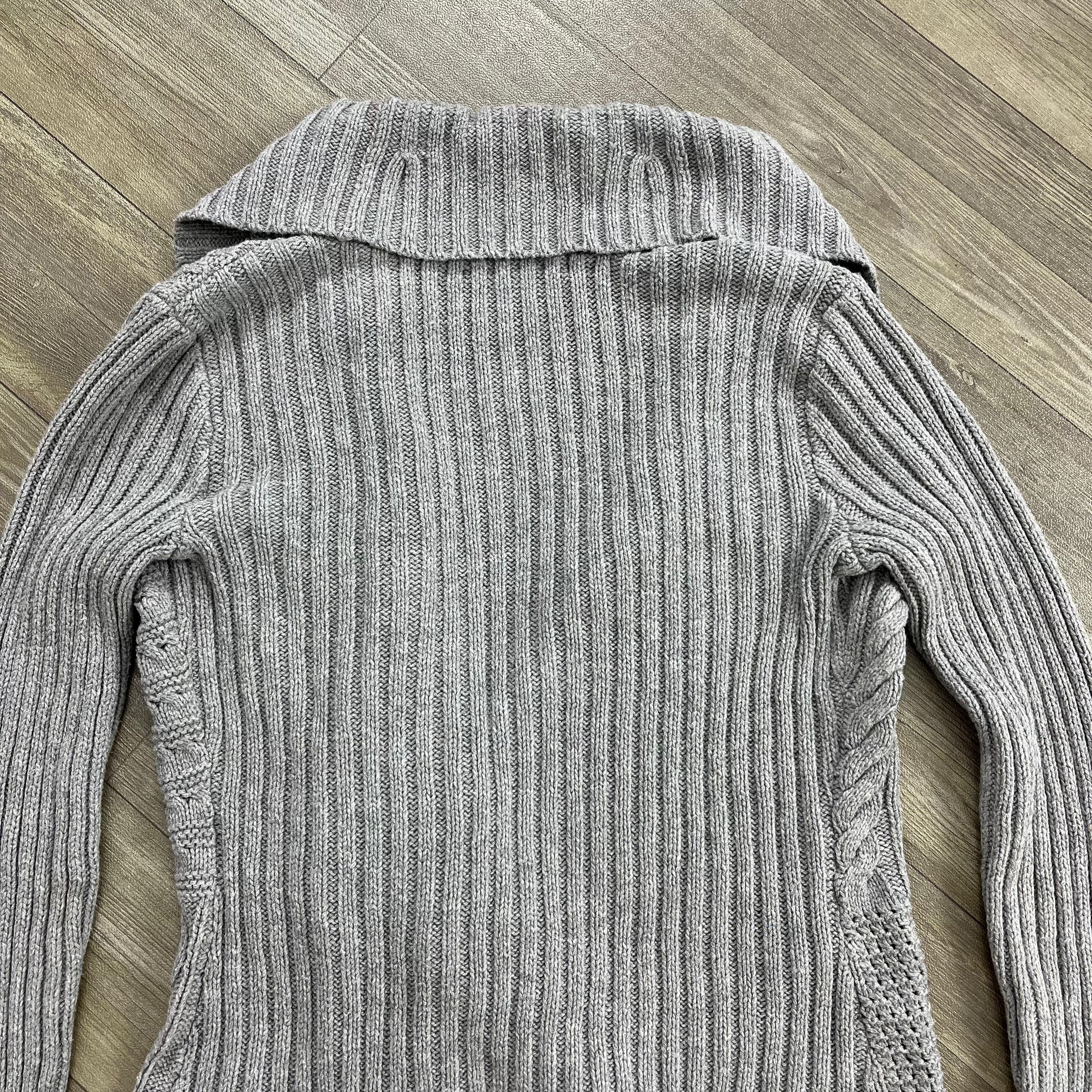 Ralph Lauren Vintage Ralph Lauren Shawl Collar Cable Knit Cardigans Size US XXS / EU 40 - 14 Thumbnail