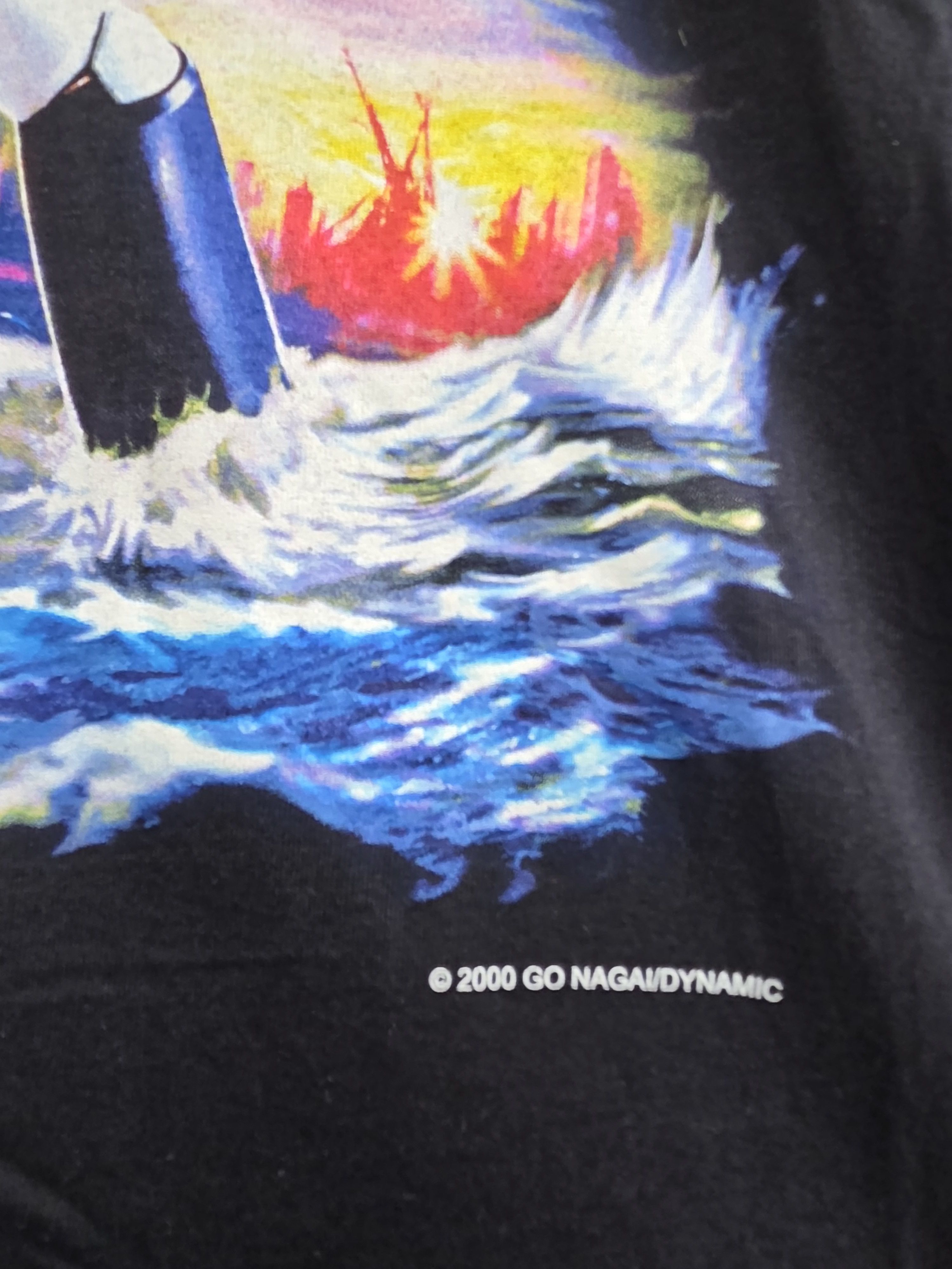 Anime 2000 Gundam Vintage Anime Tee 90s XL 23.5" 30" Size US XL / EU 56 / 4 - 4 Thumbnail