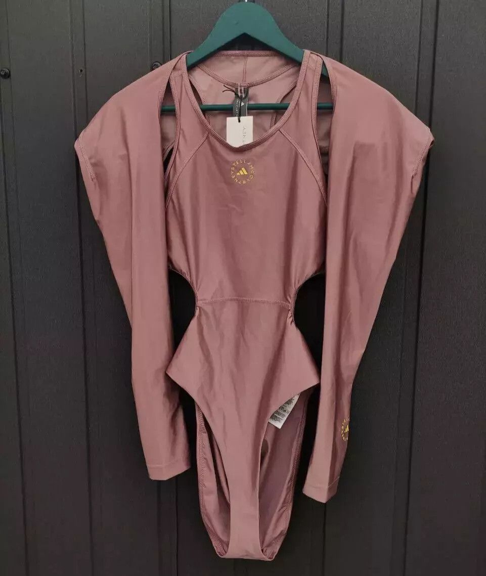 Adidas Adidas By Stella Mccartney Leotard Violet IN3659 S Size S / US 4 / IT 40 - 4 Thumbnail