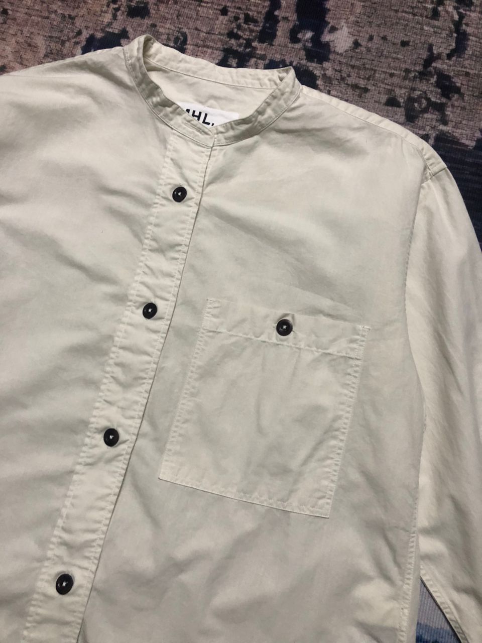 Margaret Howell Margaret Howell Band Collar Shirt Blouse Size S / US 4 / IT 40 - 5 Thumbnail
