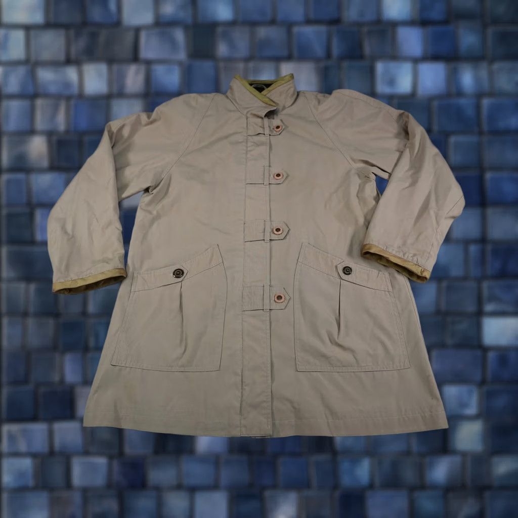 Vintage Misty Harbor Coat Womens Medium Beige Car Coat Button Front Lined Pockets Misty Harbor Size M / US 6-8 / IT 42-44 - 1 Thumbnail
