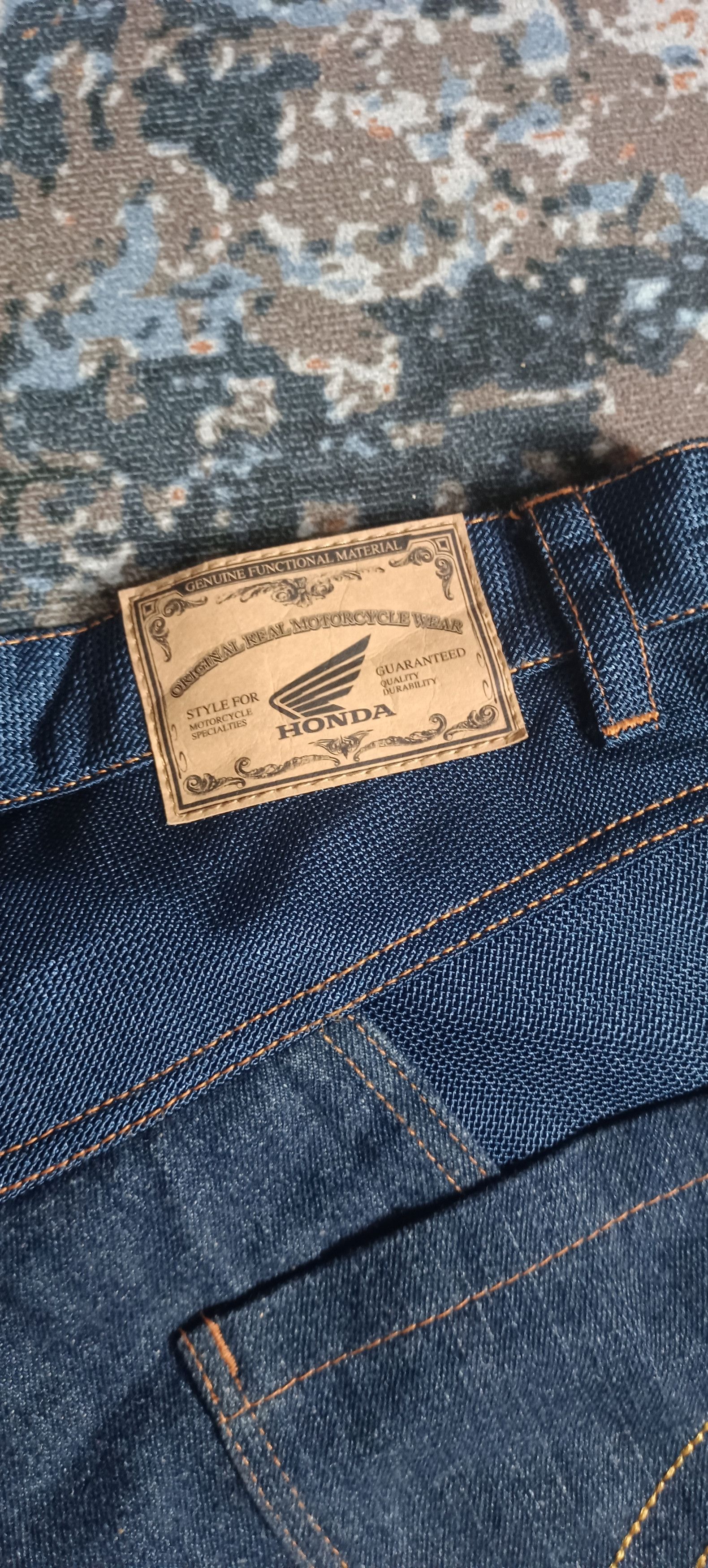 Honda × Japanese Brand × Vintage Honda Mesh Denim Style Pants OSYEX - X23 Size US 32 / EU 48 - 11 Thumbnail