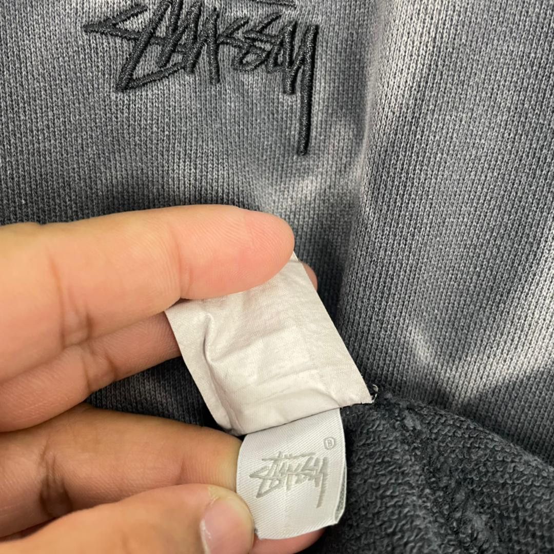 Stussy Vintage Stussy Japan Acid Washed Style Boxy Style Hoodie Size US M / EU 48-50 / 2 - 11 Thumbnail