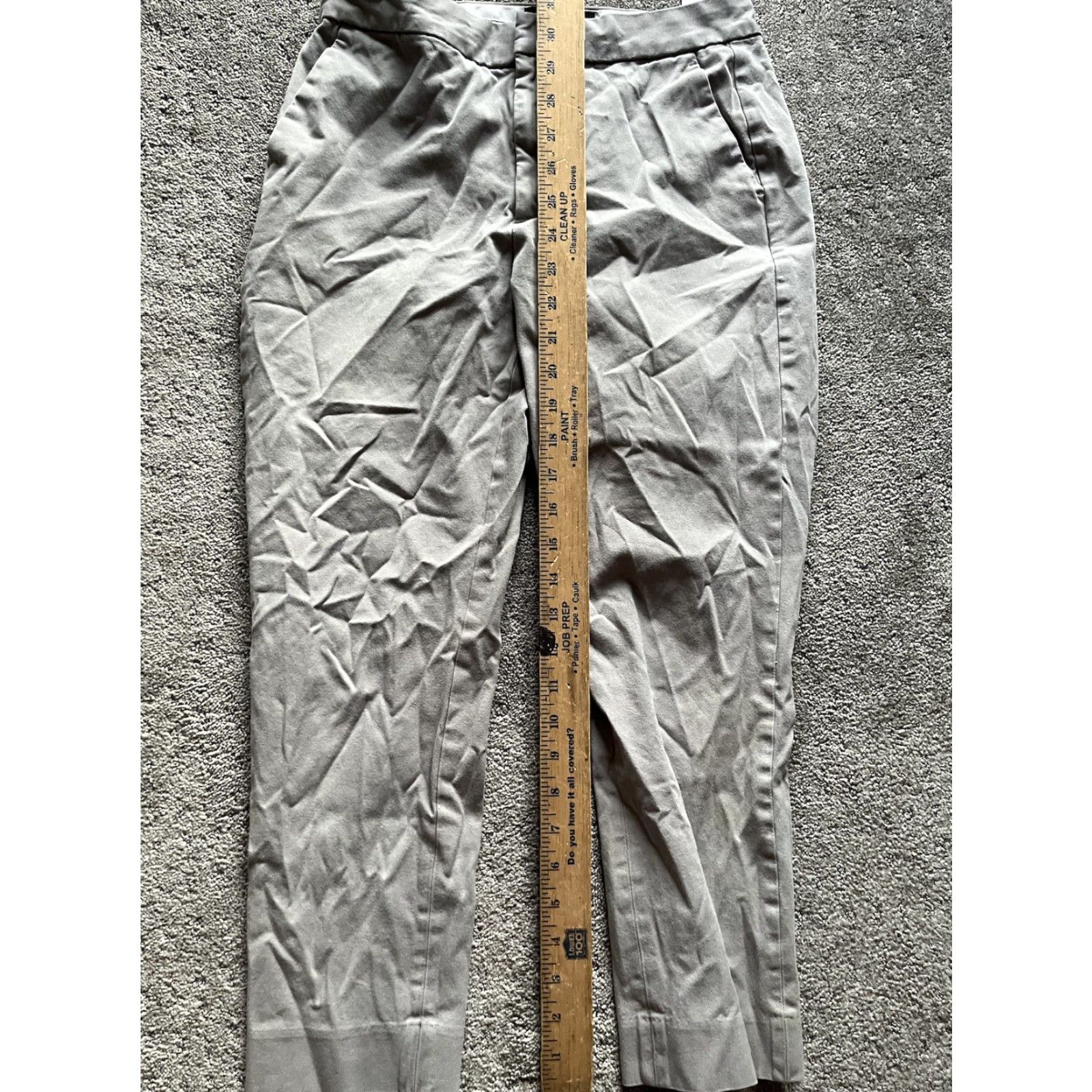 Banana Republic Banana Republic Pants Women's Gray High Rise Slim stretch Size 6P Womens Size 28" / US 6 / IT 42 - 6 Thumbnail