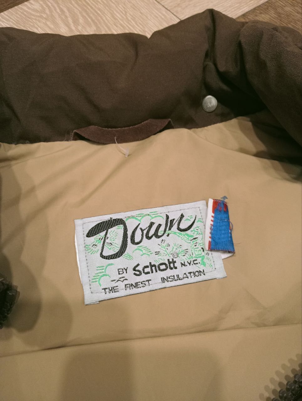 Schott VINTAGE SCHOTT NYC DOWN JACKET - SIZE L Size US L / EU 52-54 / 3 - 7 Thumbnail