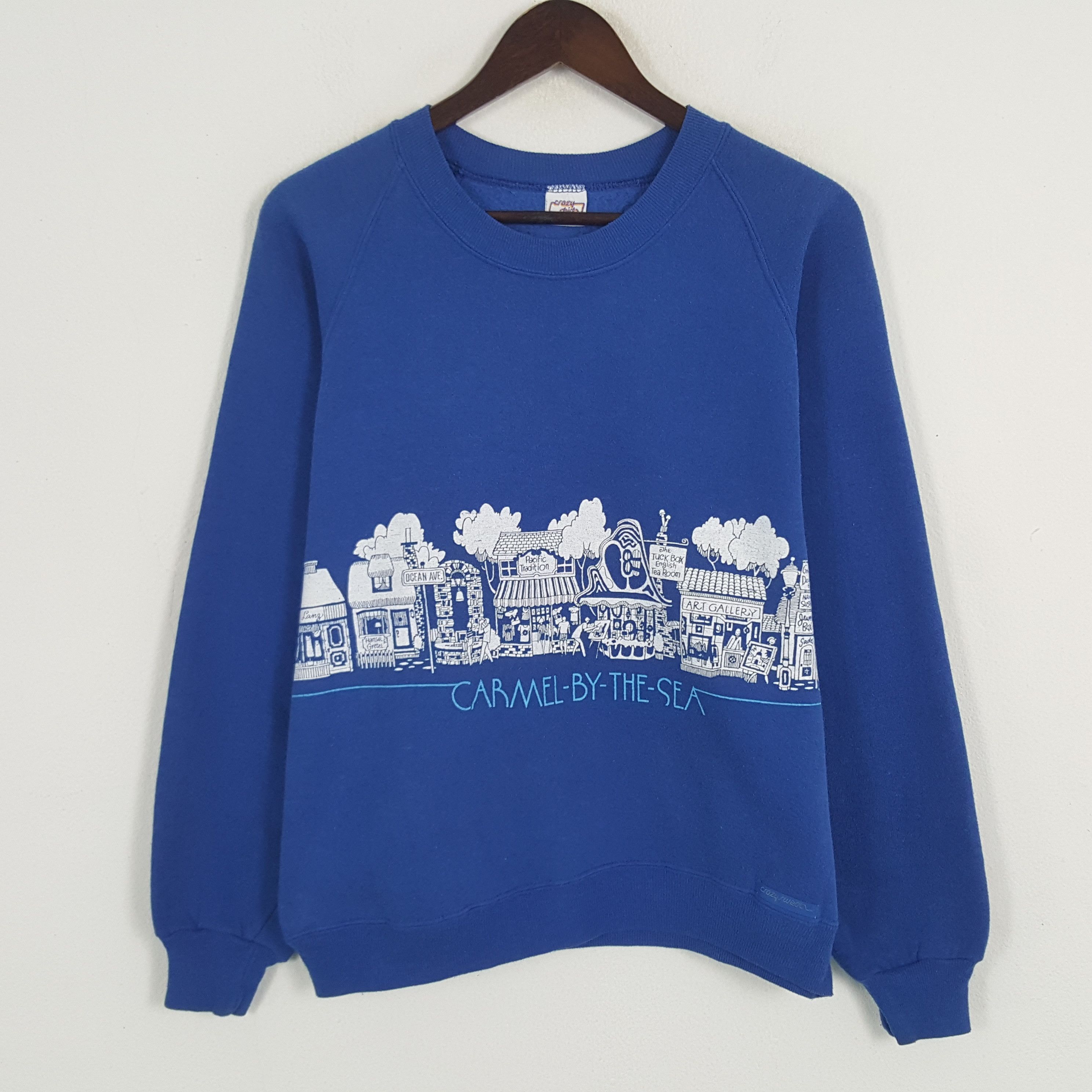 Vintage Vintage Caramell-By-The-Sea Sweatshirt Size US M / EU 48-50 / 2 - 1 Thumbnail