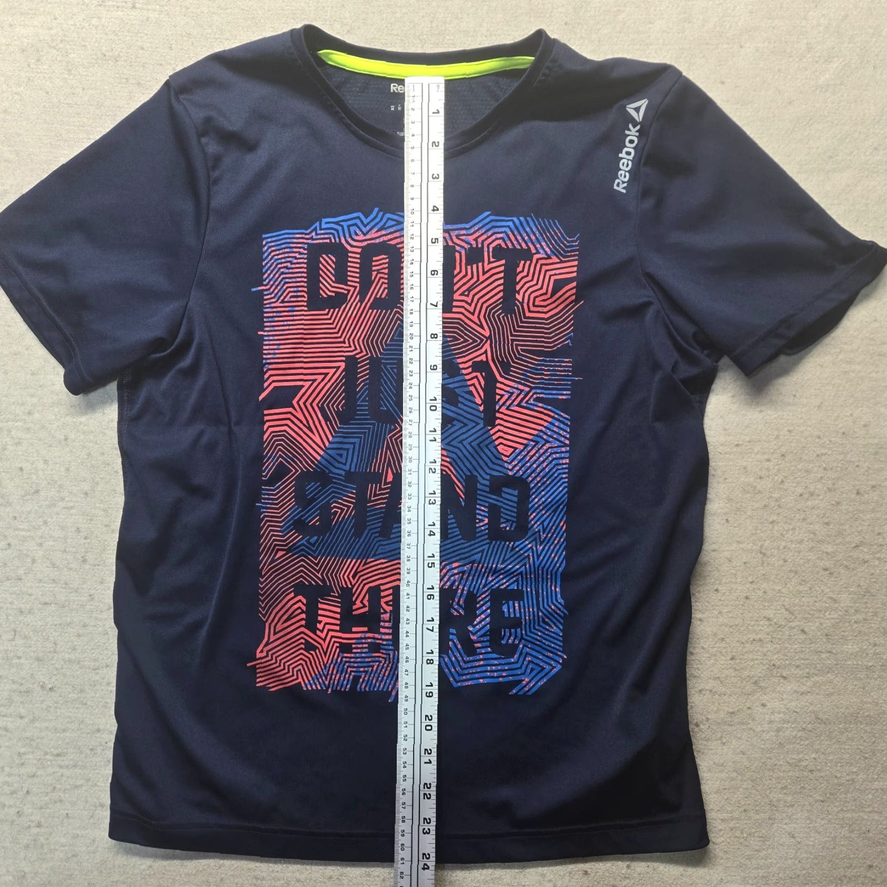 Reebok Reebok Shirt Mens M Medium Blue Lightweight Don’t Just Stand There Tee T-Shirt Regular Activewear Short Sleeve Size US M / EU 48-50 / 2 - 5 Thumbnail