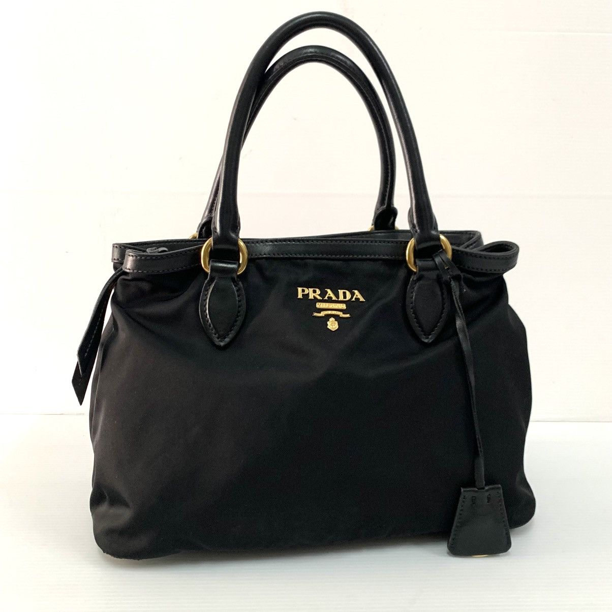 Prada Black Nylon Shoulder Bag