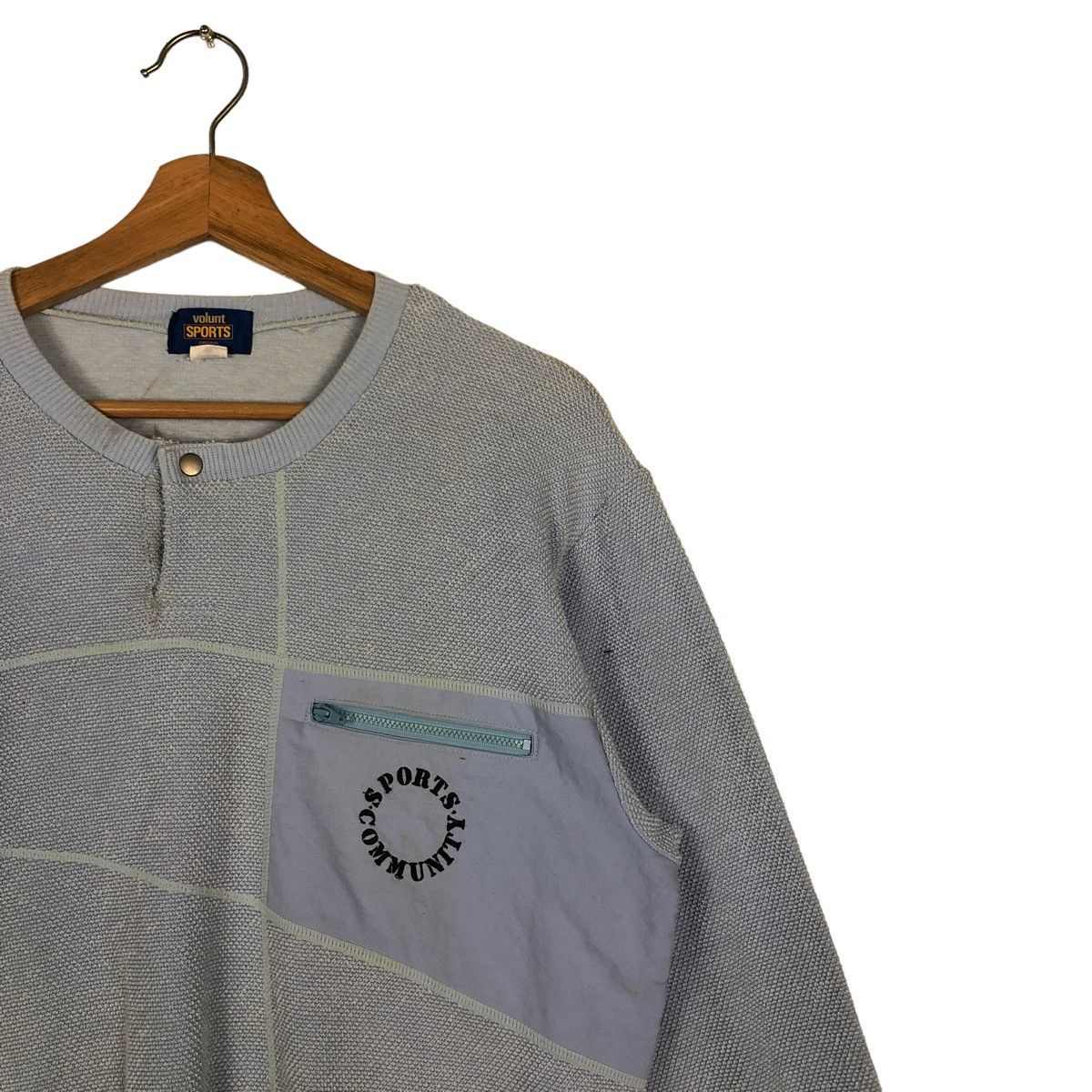 Japanese Brand × Vintage 🔥90’s Vintage Sweatshirt Crewneck Japan Volunt Sports Size US M / EU 48-50 / 2 - 7 Thumbnail