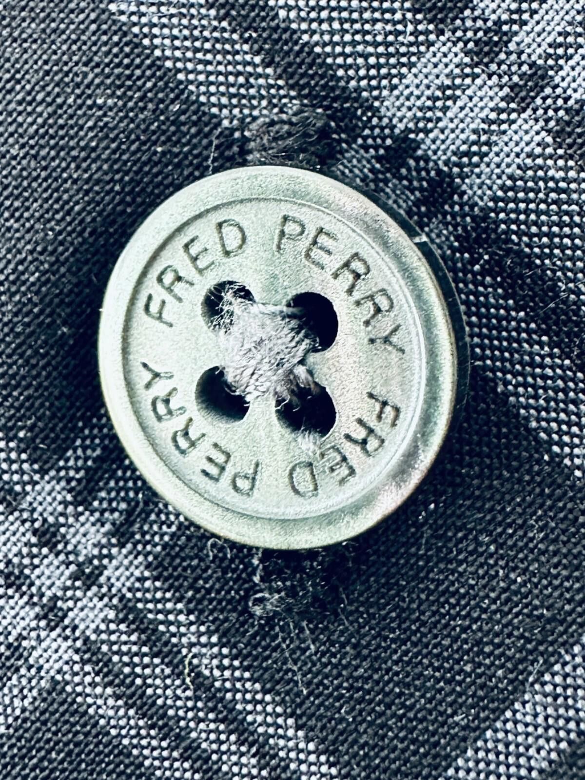 Fred Perry Fred Perry Shirt Men's UK Size M Black Check Embroidered Size US M / EU 48-50 / 2 - 11 Thumbnail