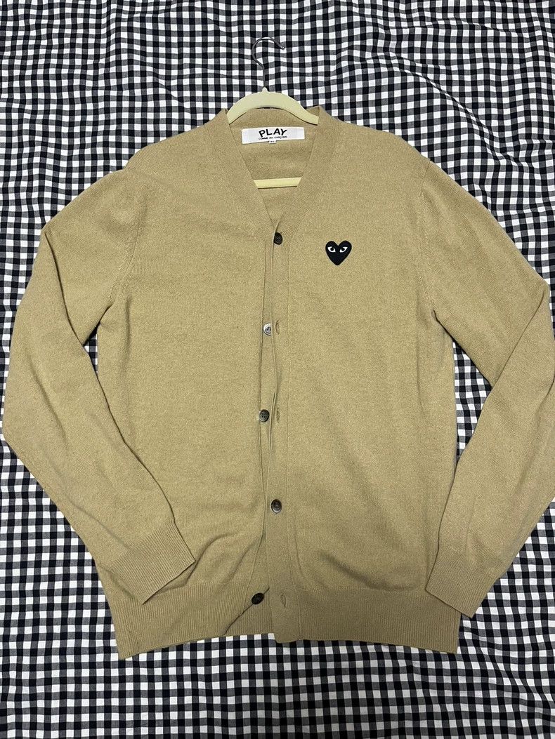 Comme des Garcons Comme Des Garcons Beige wool cardigan 2503-Nextarrow Size US XL / EU 56 / 4 - 3 Thumbnail
