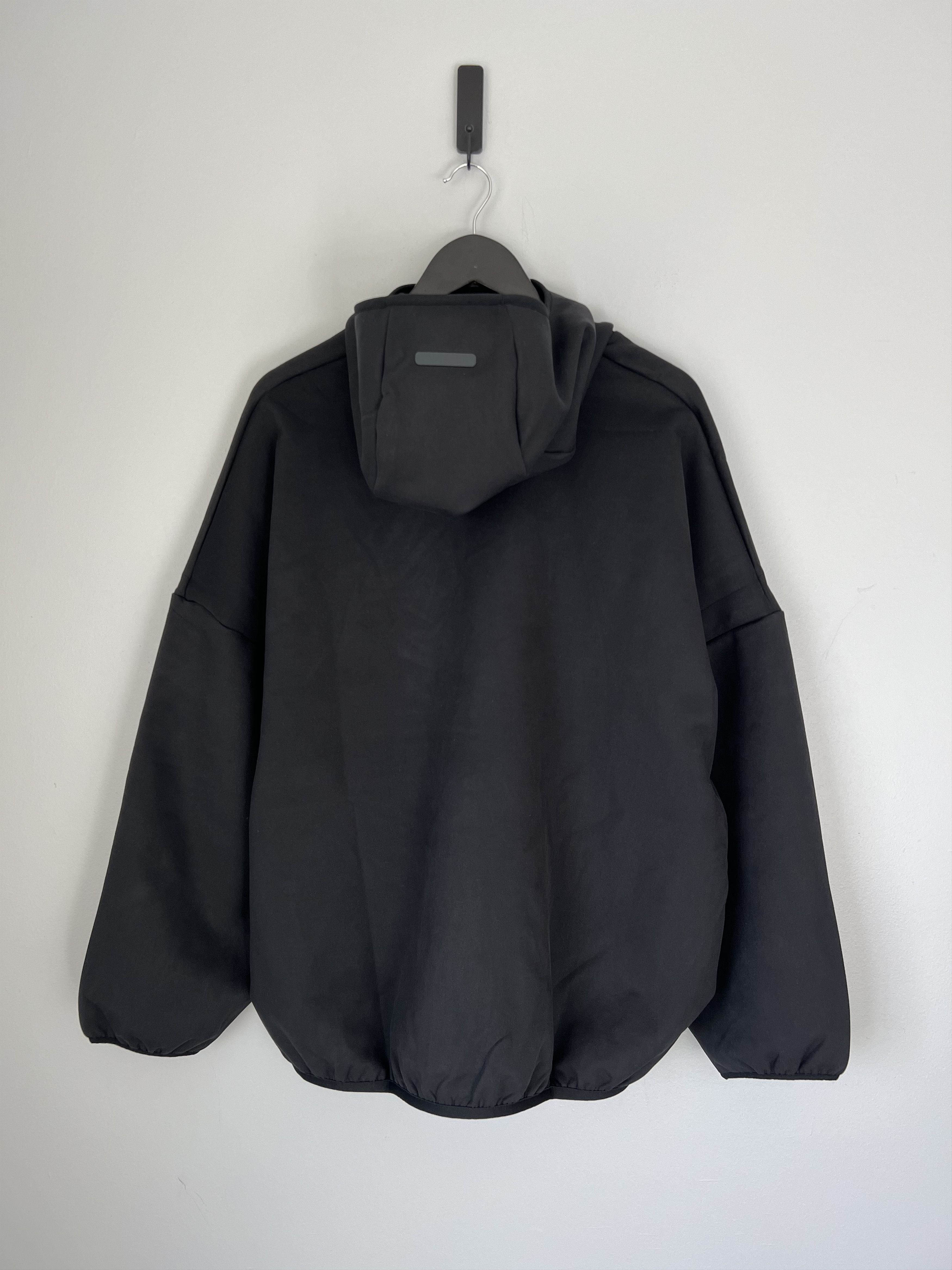 Adidas × Fear of God Adidas Fear of God Athletics Suede Fleece Hoodie in Black Size US L / EU 52-54 / 3 - 5 Thumbnail