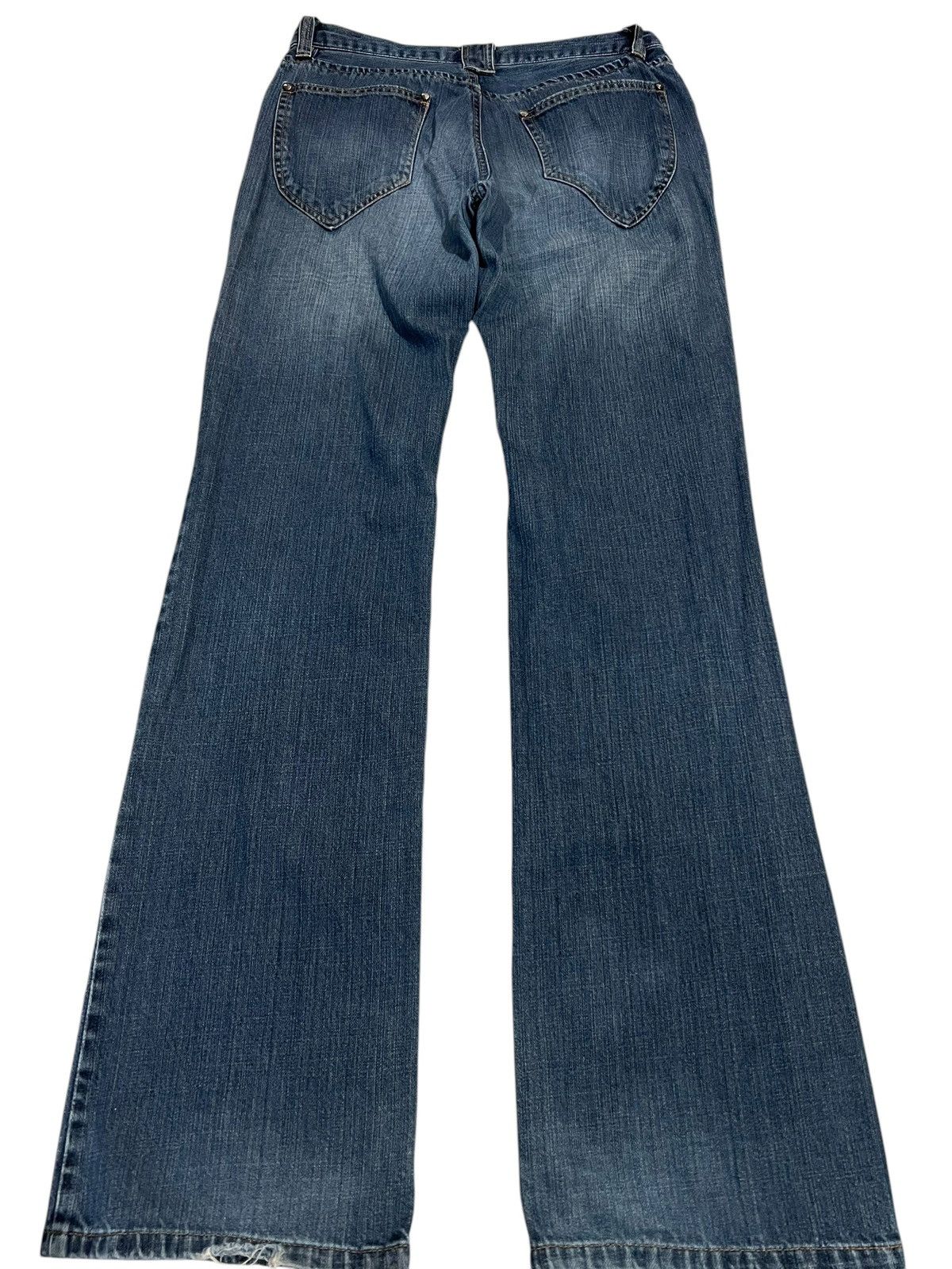 If Six Was Nine × Japanese Brand 🌈Vintage Japanese Brand UJ Flare Jean Size US 30 / EU 46 - 2 Thumbnail